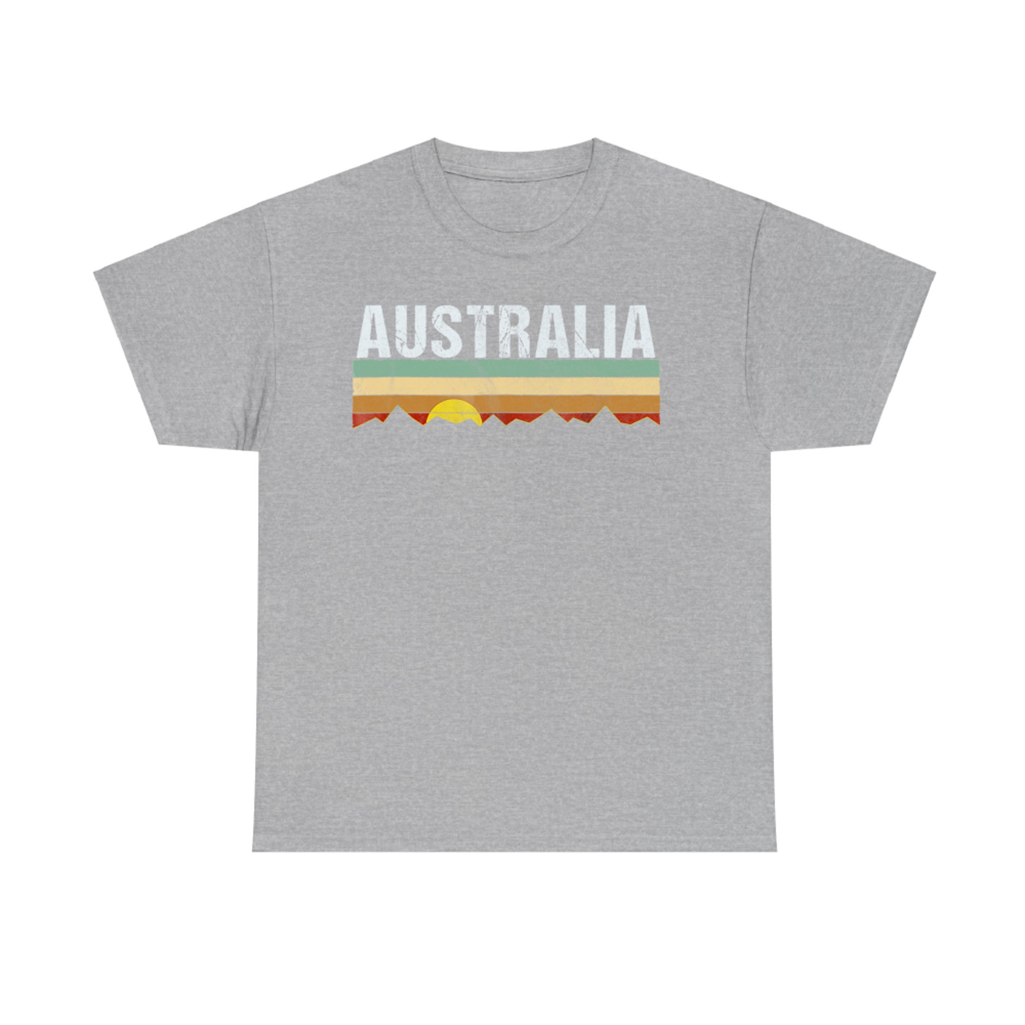 Retro Australia Vintage Aussie Sunset Outback T-Shirt