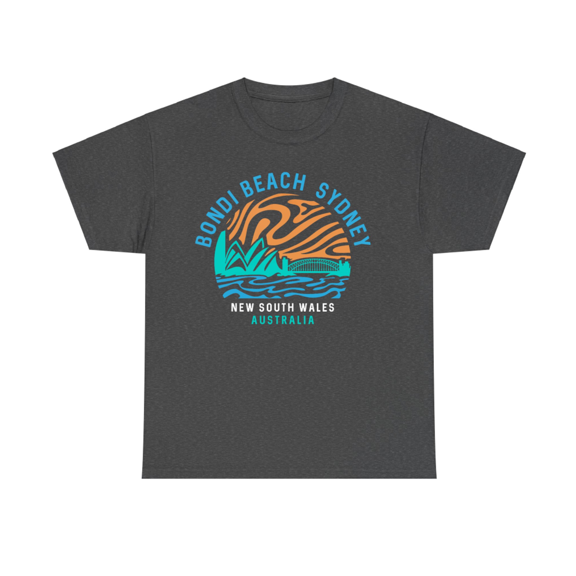 Vintage Retro Bondi Beach Sydney Australia Surfer Beach T-Shirt