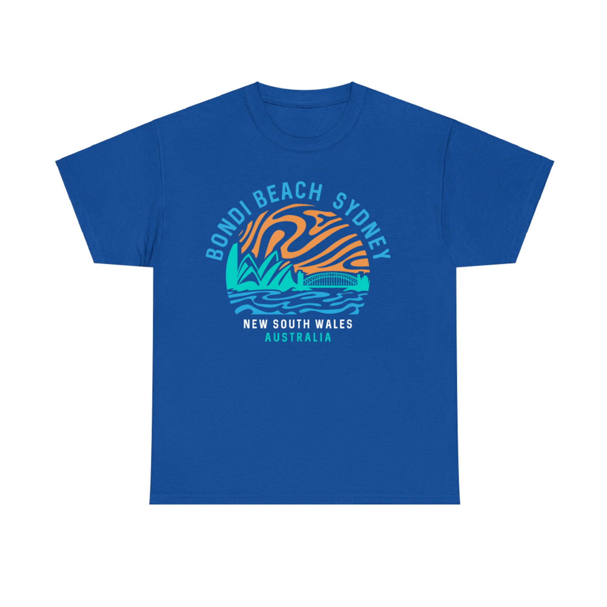 Vintage Retro Bondi Beach Sydney Australia Surfer Beach T-Shirt