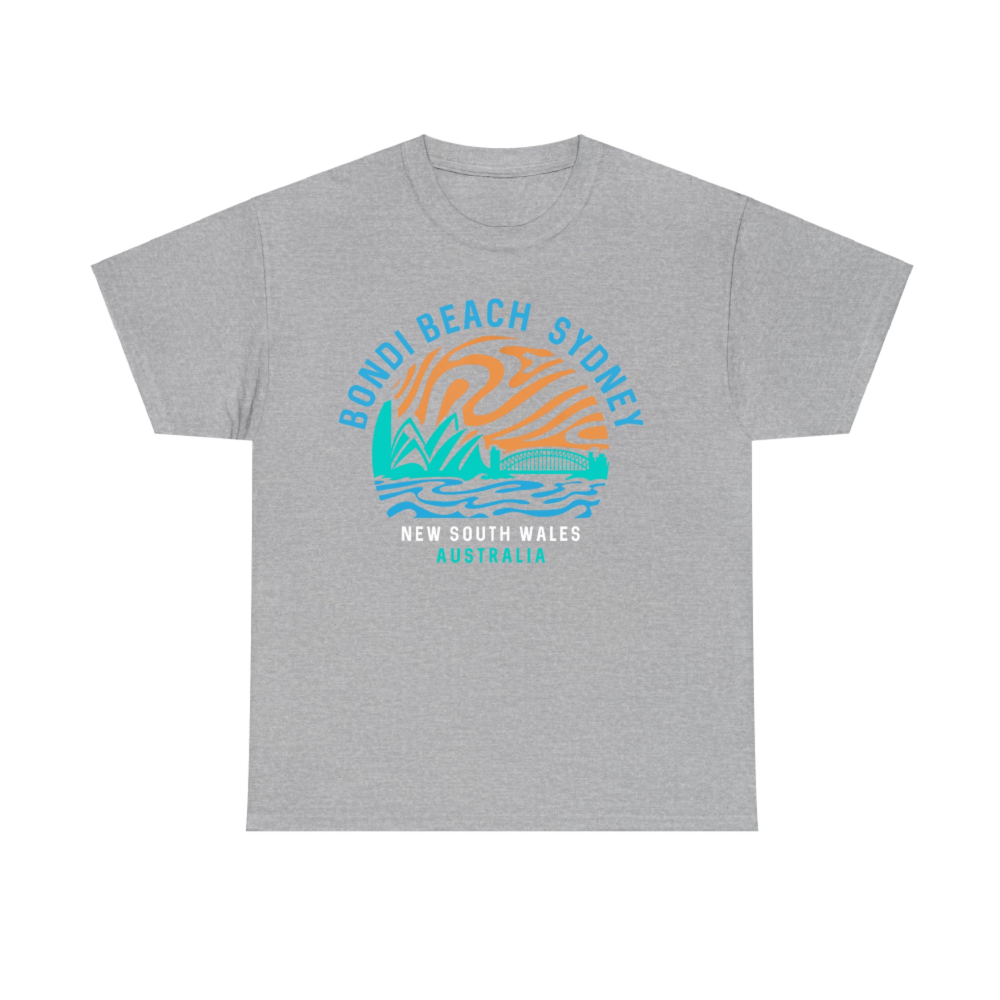 Vintage Retro Bondi Beach Sydney Australia Surfer Beach T-Shirt