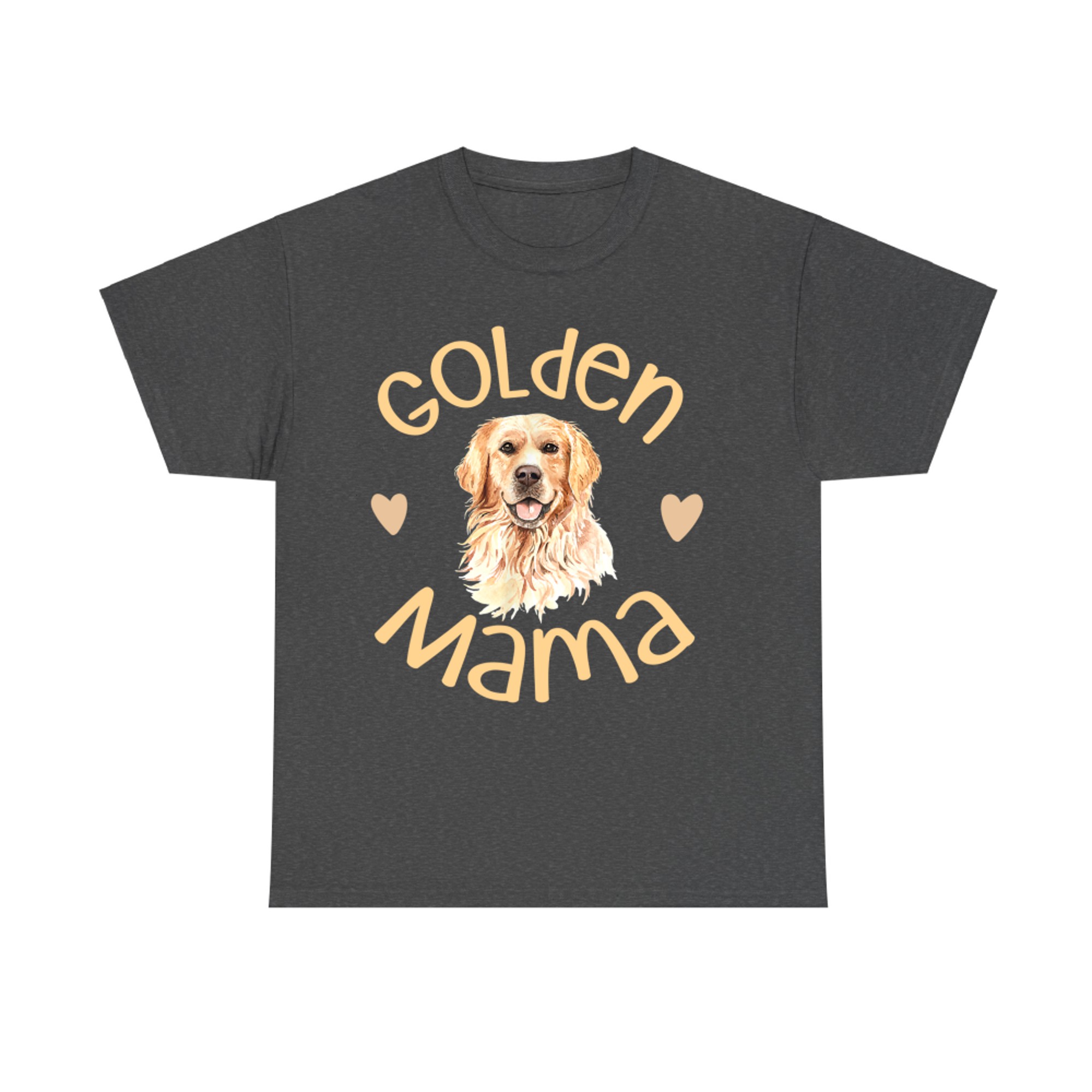 Golden Mama Cute Golden Retriever Dog Mom Pet T-Shirt