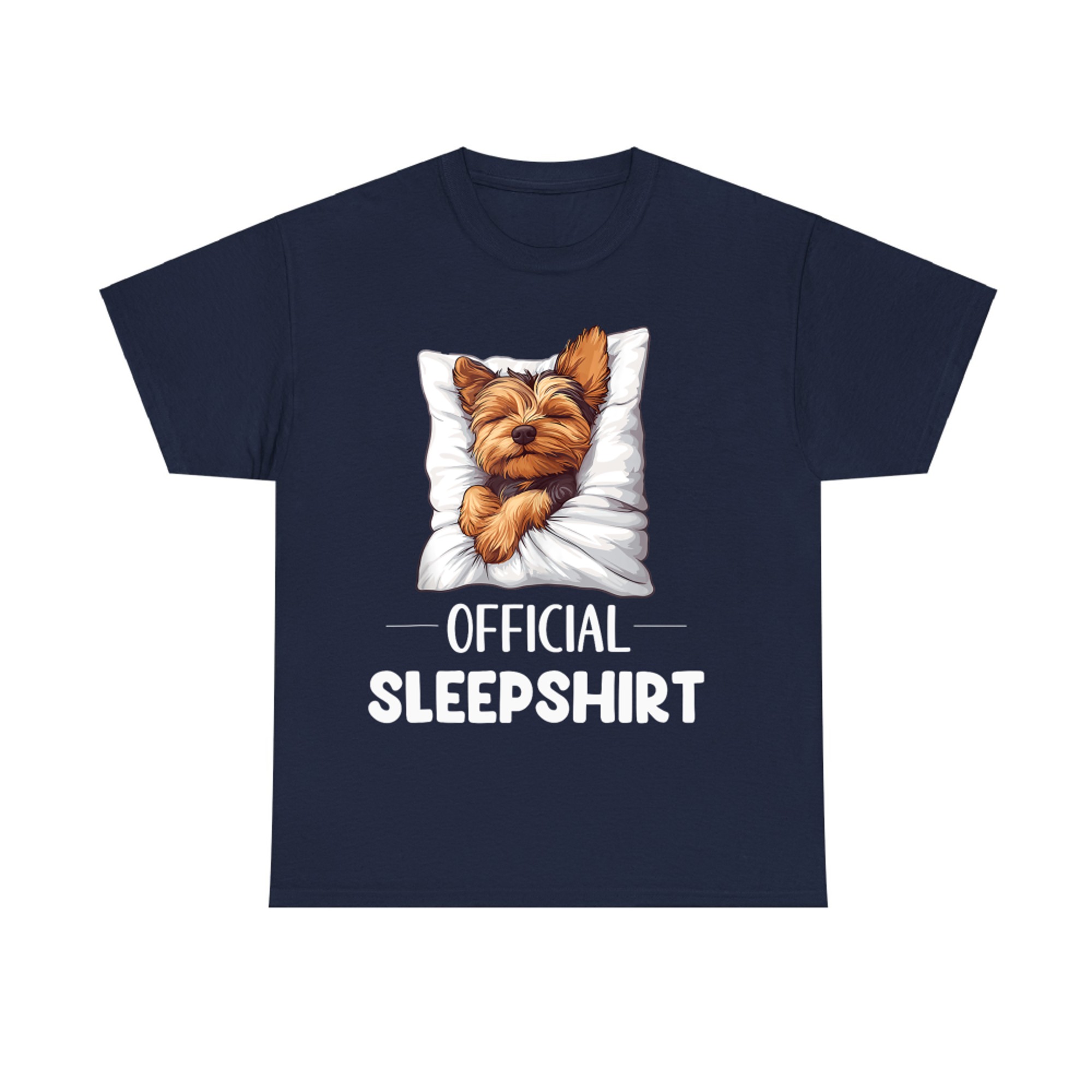 Official Yorkipoo Sleepshirt Cute Dog Lover T-Shirt