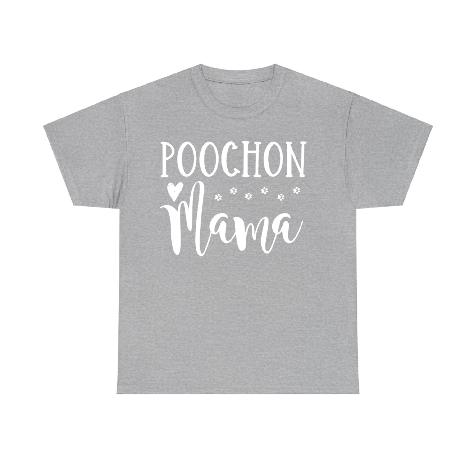 Poochon Mama Cute Dog Mom Poochon Lovers T-Shirt