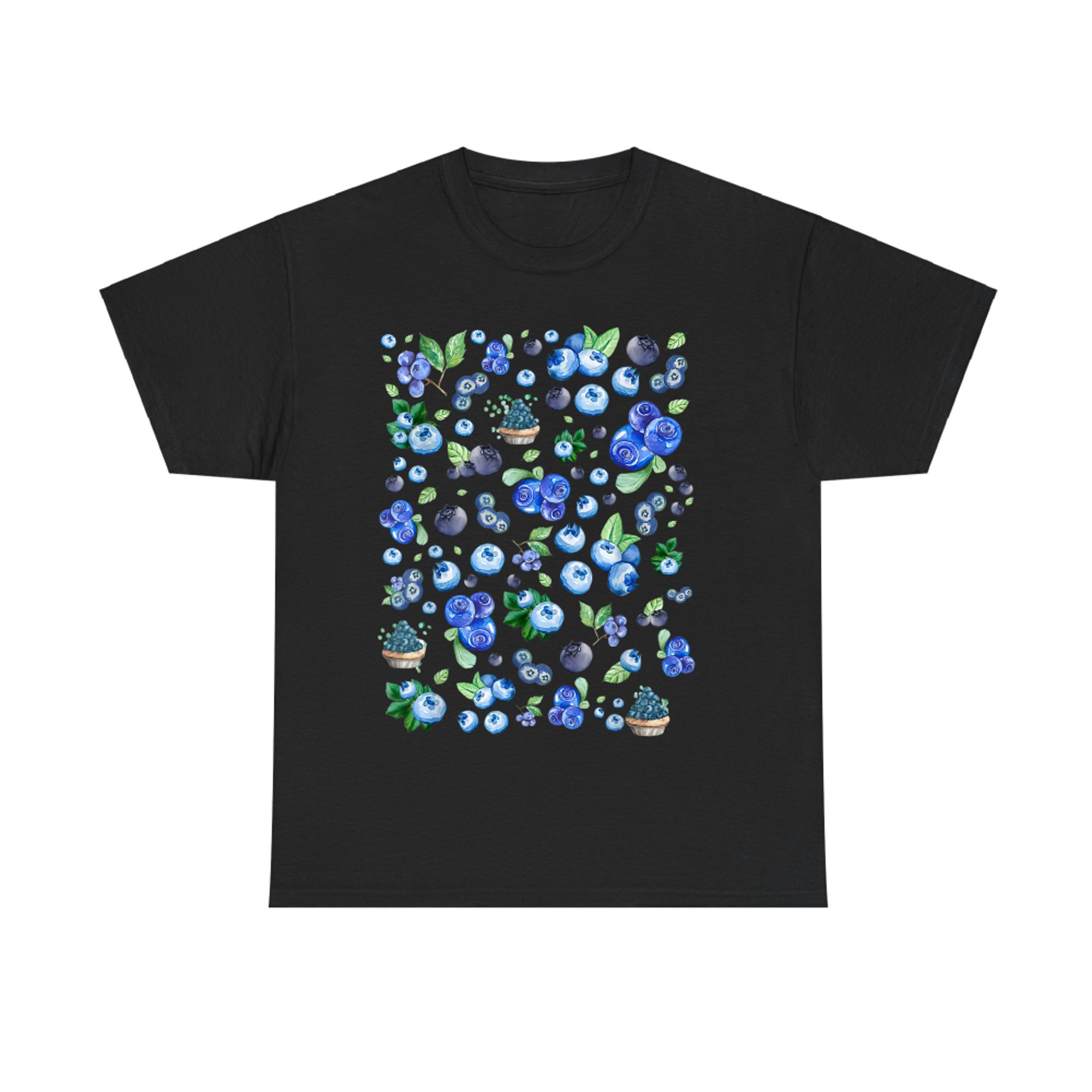 Blueberry CottageCore Autumn Aesthetic Festival Fruit Lover T-Shirt