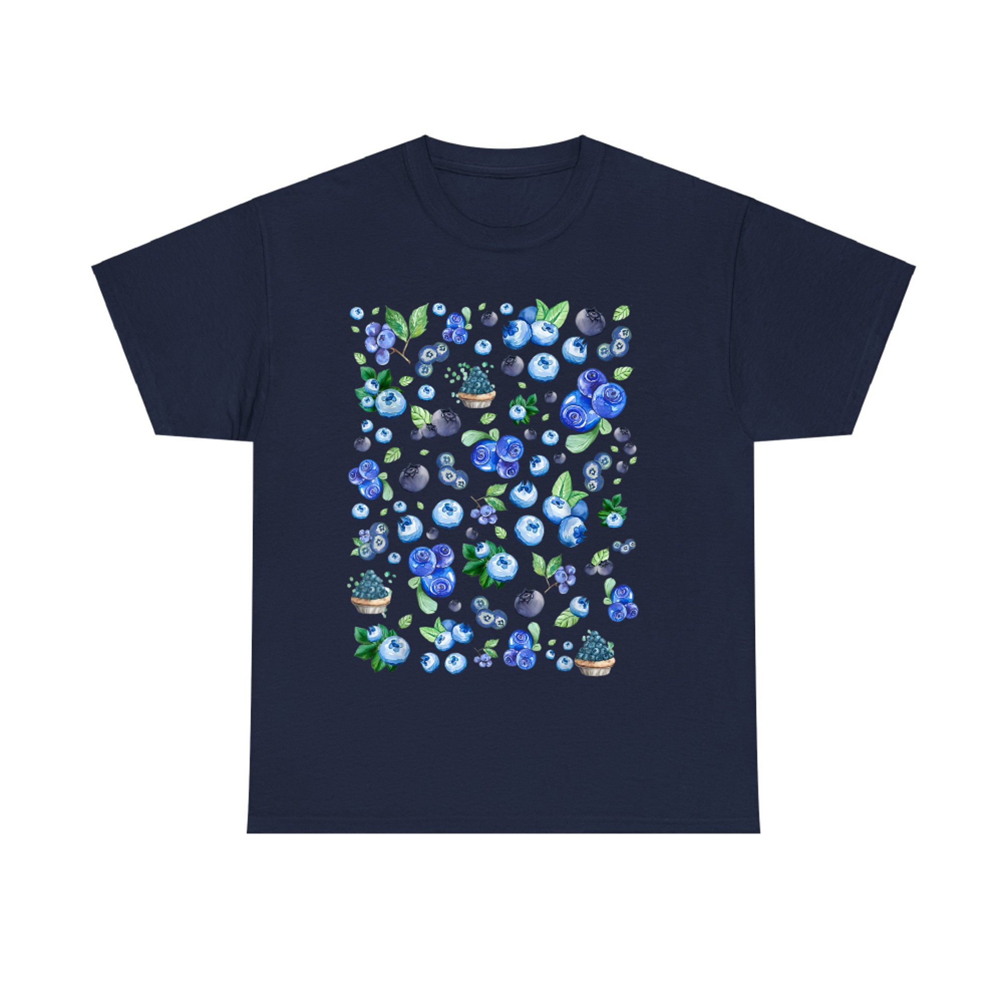 Blueberry CottageCore Autumn Aesthetic Festival Fruit Lover T-Shirt