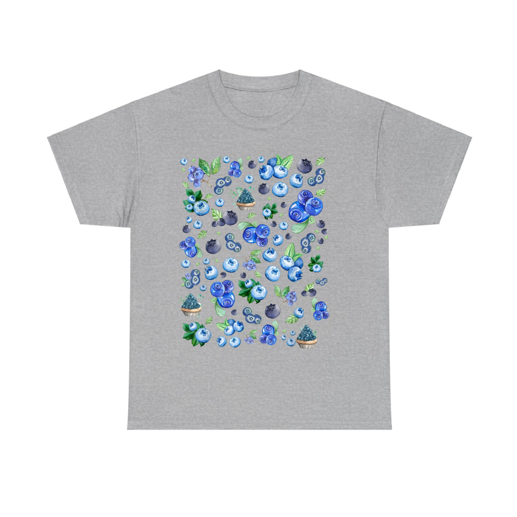 Blueberry CottageCore Autumn Aesthetic Festival Fruit Lover T-Shirt