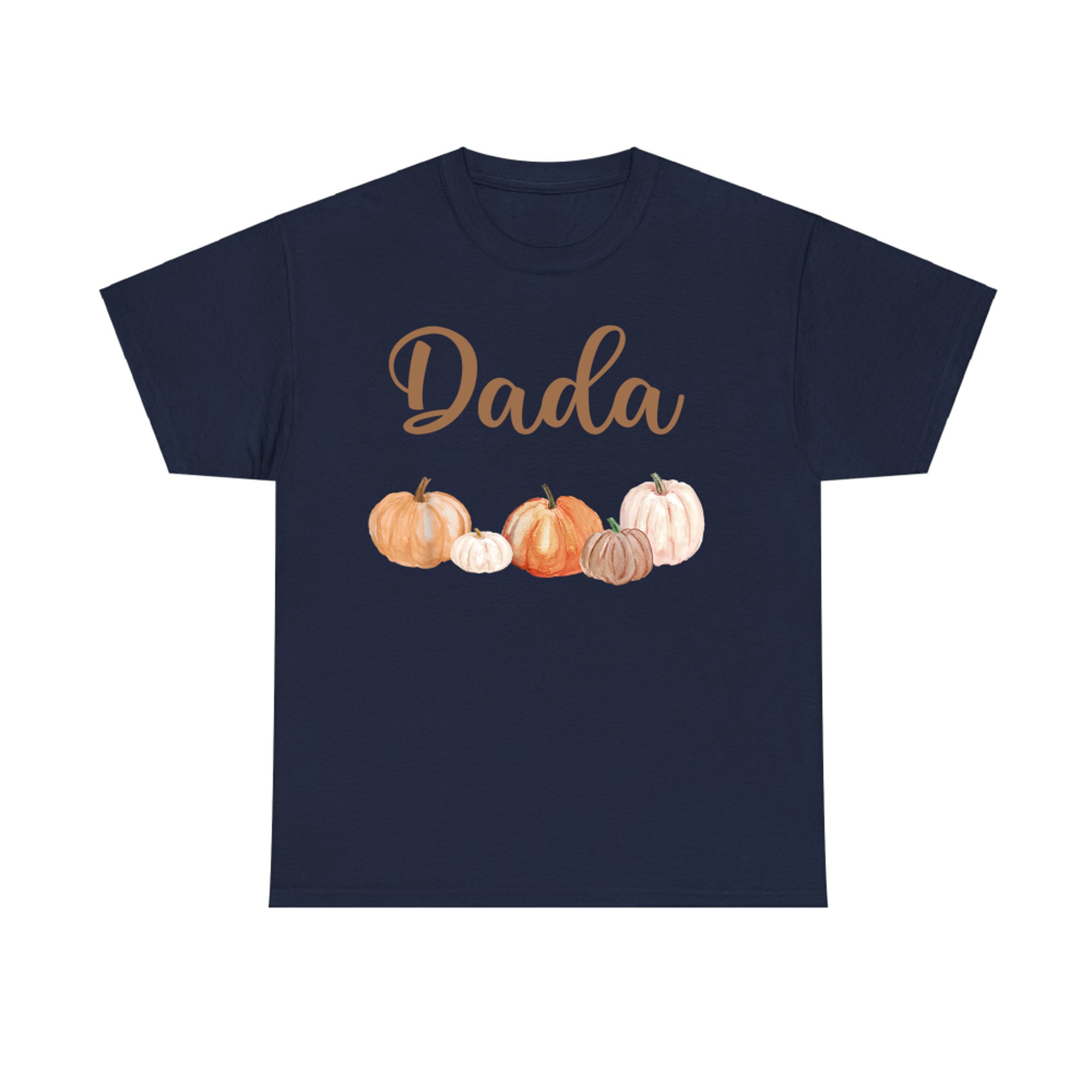 Dada of Little Pumpkin First Birthday Autumn T-Shirt