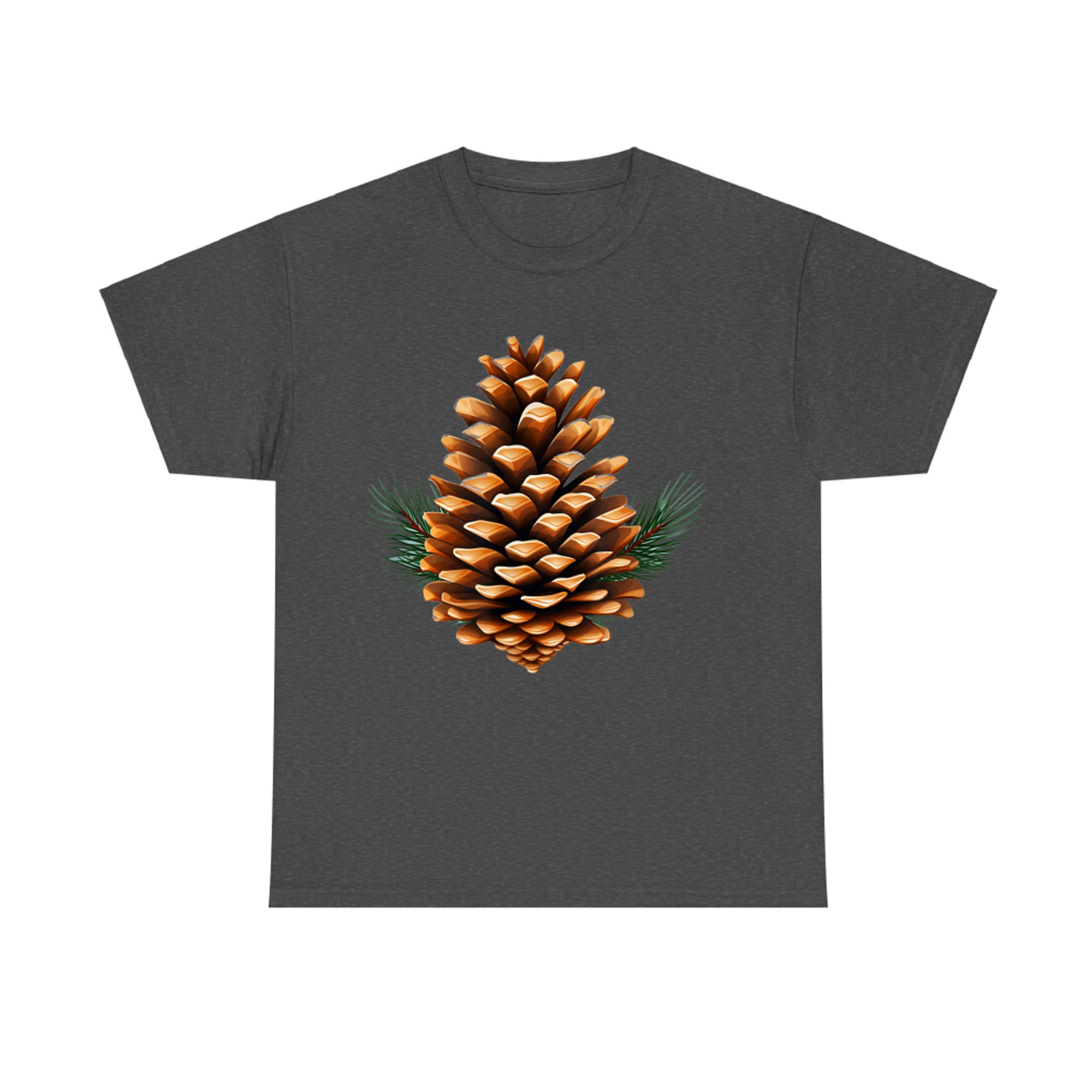 Pine Cone Nature Design Rustic Autumn Winter Vibes T-Shirt