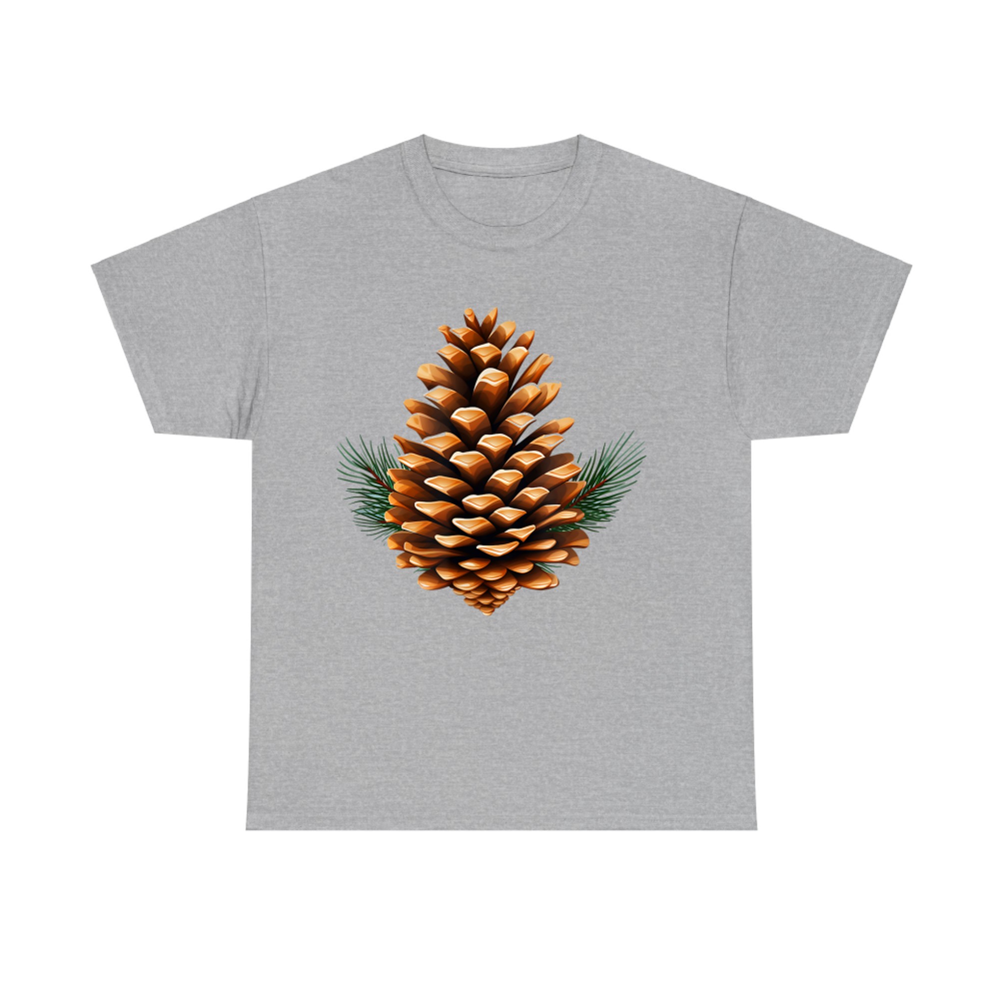 Pine Cone Nature Design Rustic Autumn Winter Vibes T-Shirt