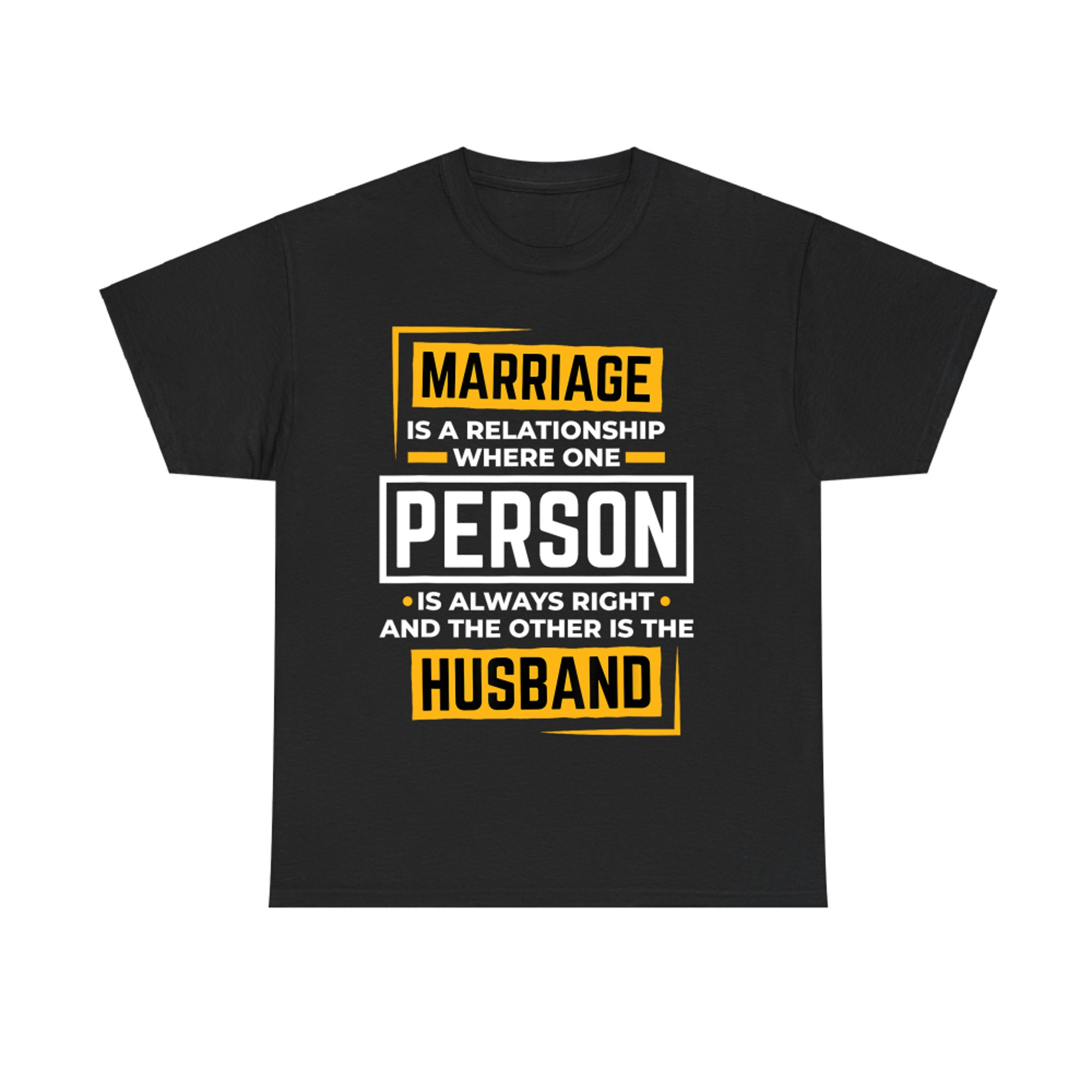 Funny Husband Wife Marriage is A Relationship T-Shirt