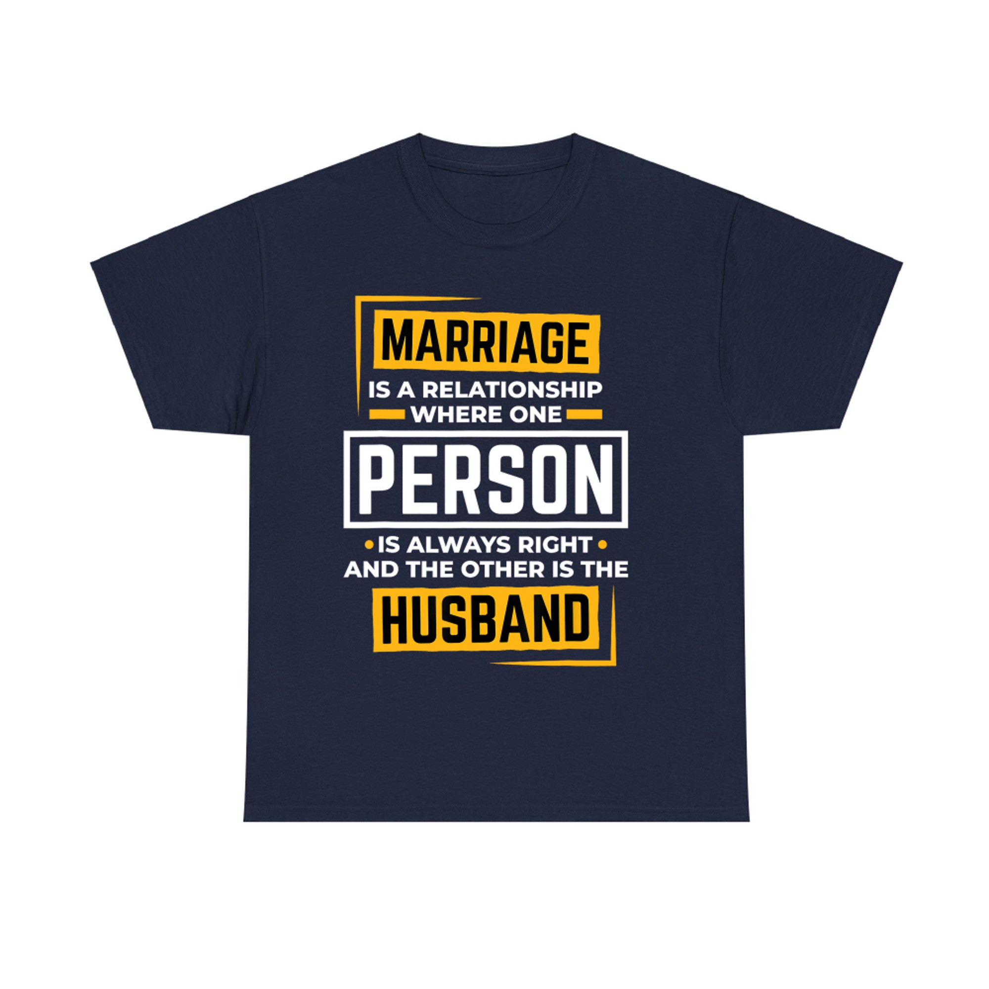 Funny Husband Wife Marriage is A Relationship T-Shirt