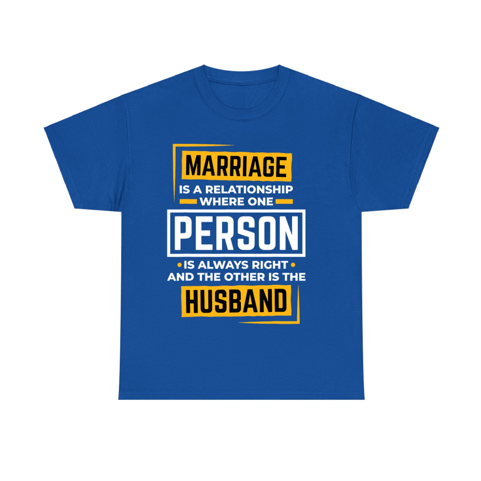 Funny Husband Wife Marriage is A Relationship T-Shirt