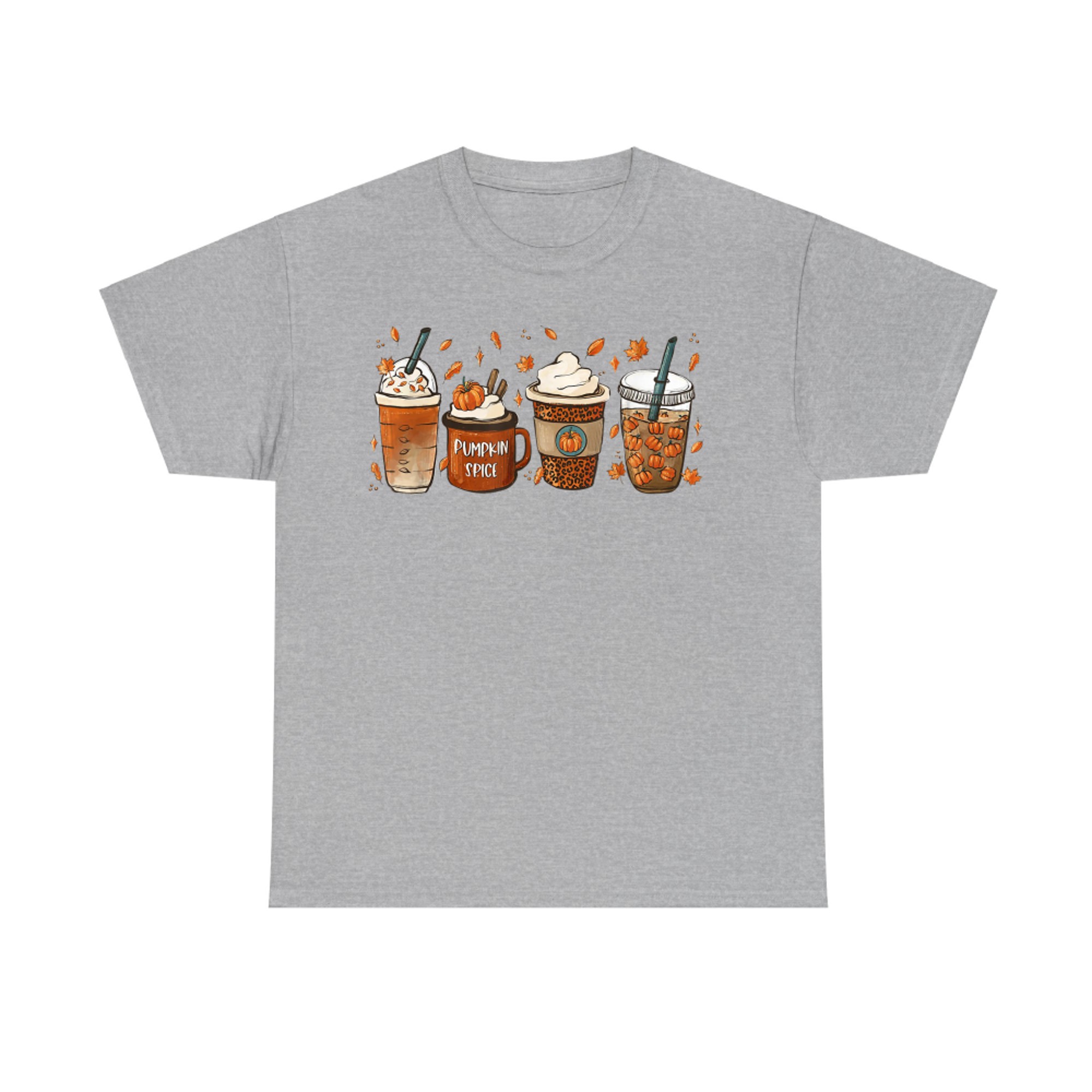 Cozy Fall Drinks With Pumpkin Spice Whipped Cream Autumn T-Shirt