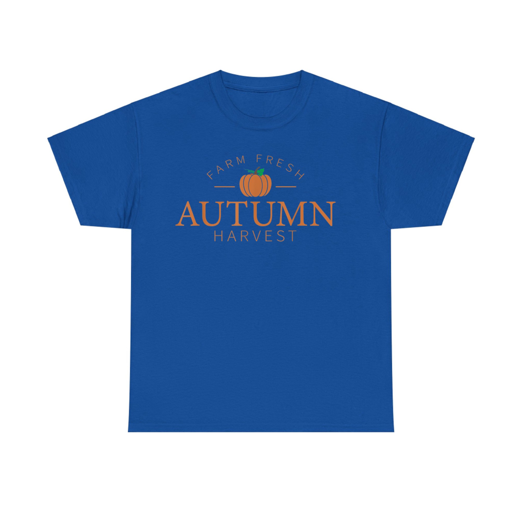 Farm Fresh Autumn Harvest Cute Pumpkin Patch Fall Design T-Shirt