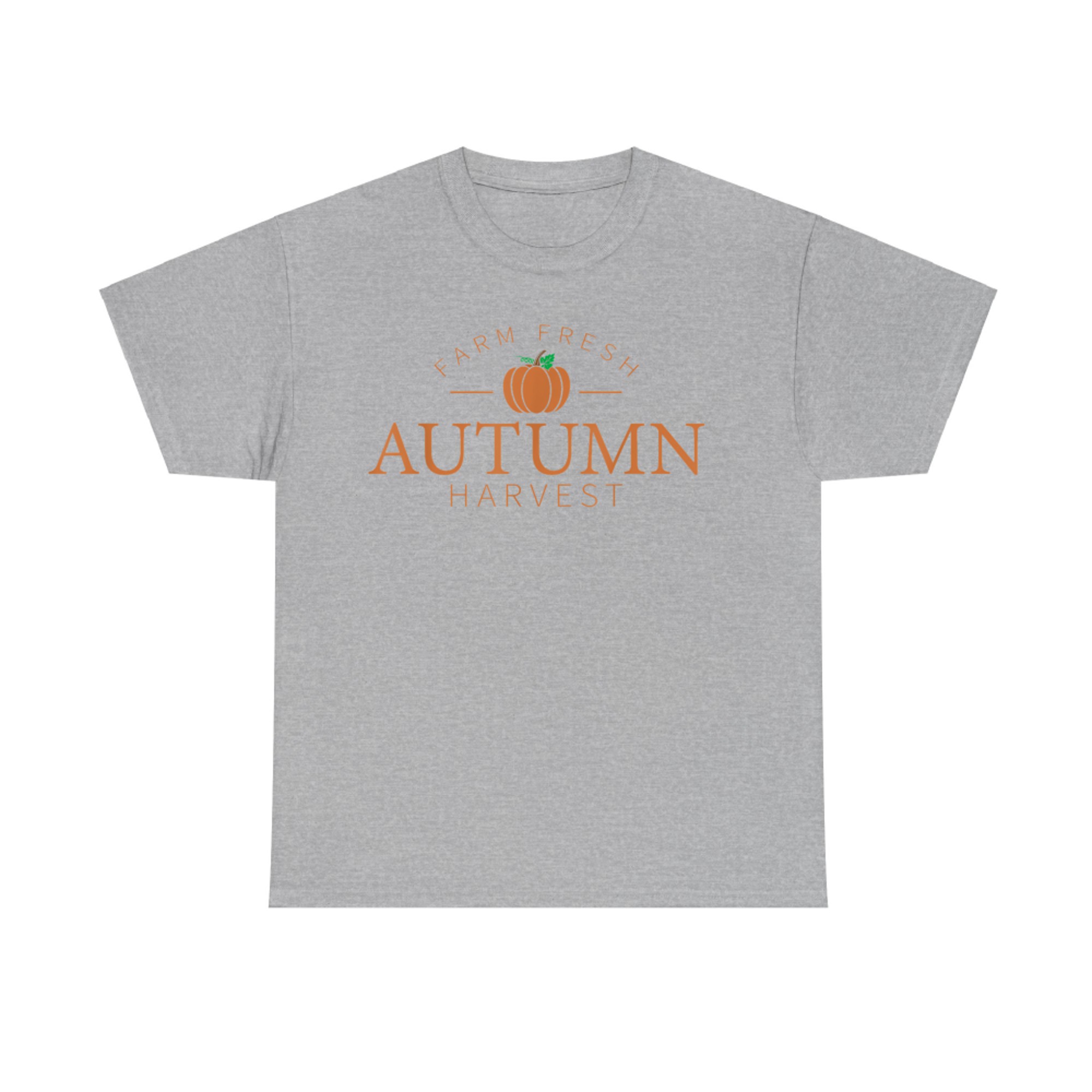 Farm Fresh Autumn Harvest Cute Pumpkin Patch Fall Design T-Shirt