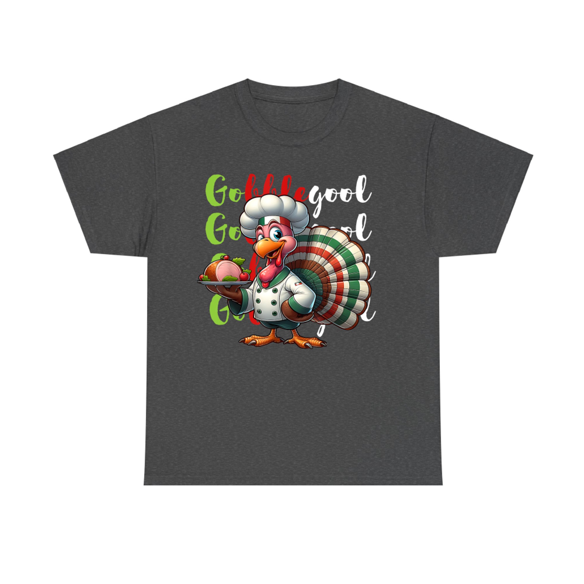 Gobblegool Funny Turkey Thanksgiving Chef Turkey Meme T-Shirt