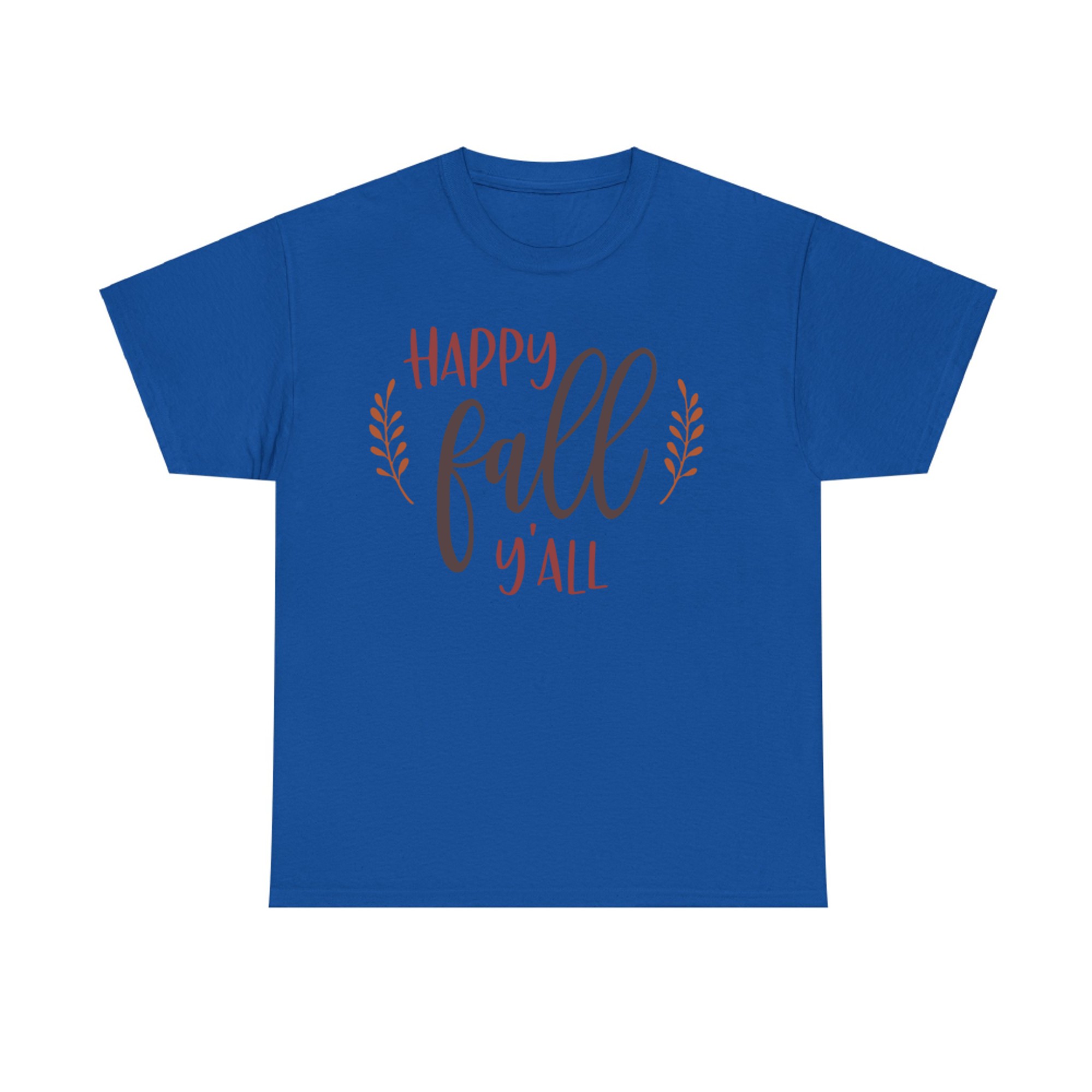Happy Fall Y'all Autumn Leaf Season Lover T-Shirt