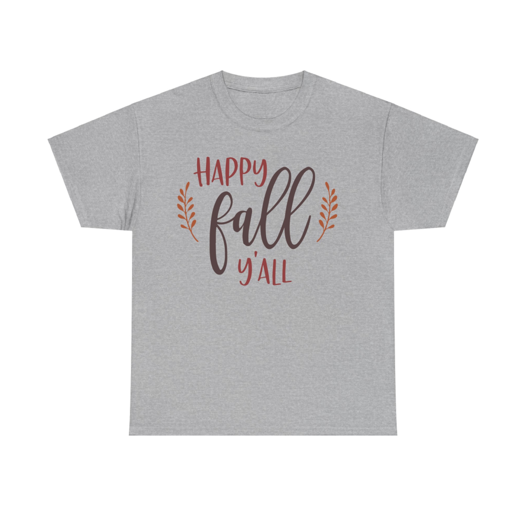 Happy Fall Y'all Autumn Leaf Season Lover T-Shirt