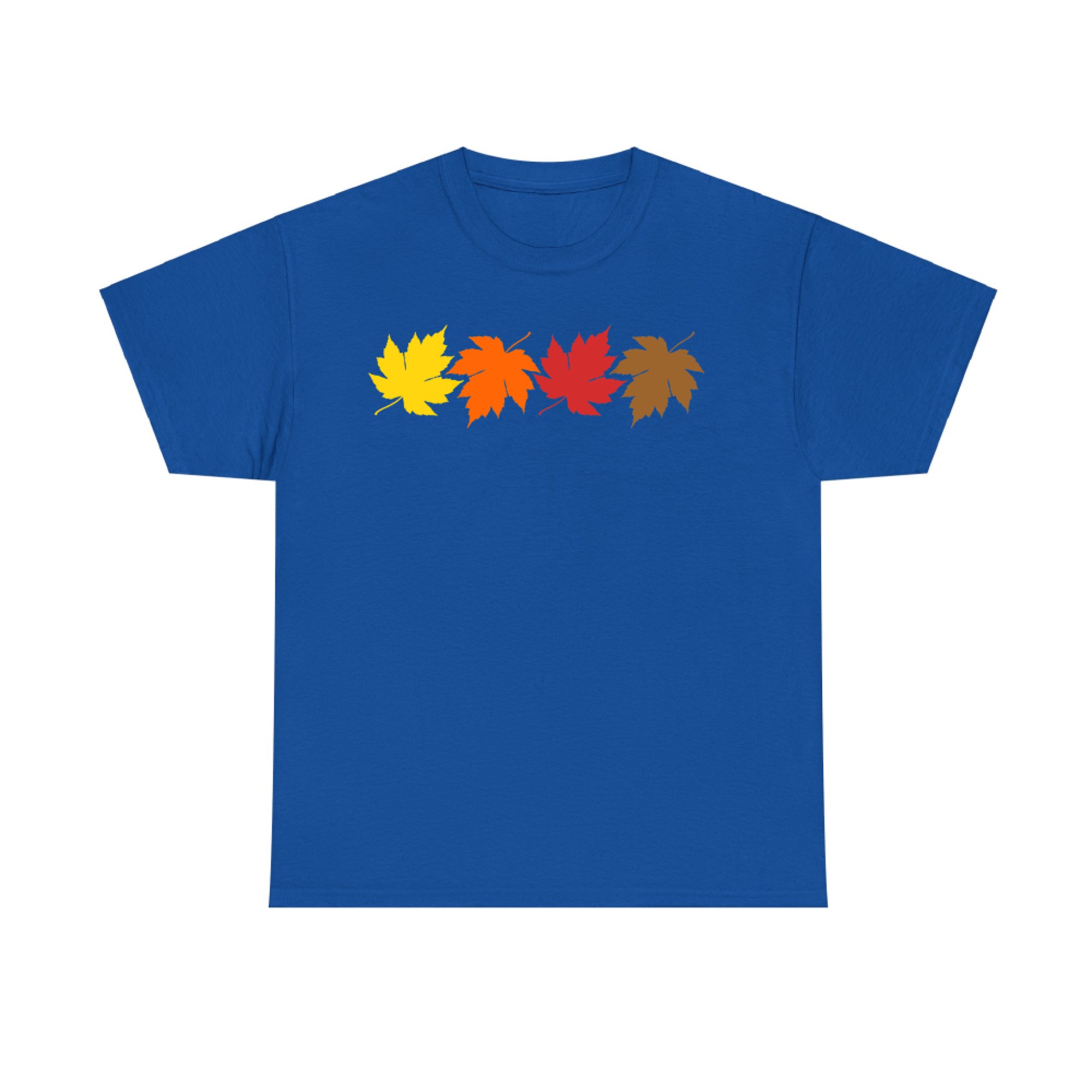 My Favorite Color Is October Fall Leaf Graphic Design T-Shirt