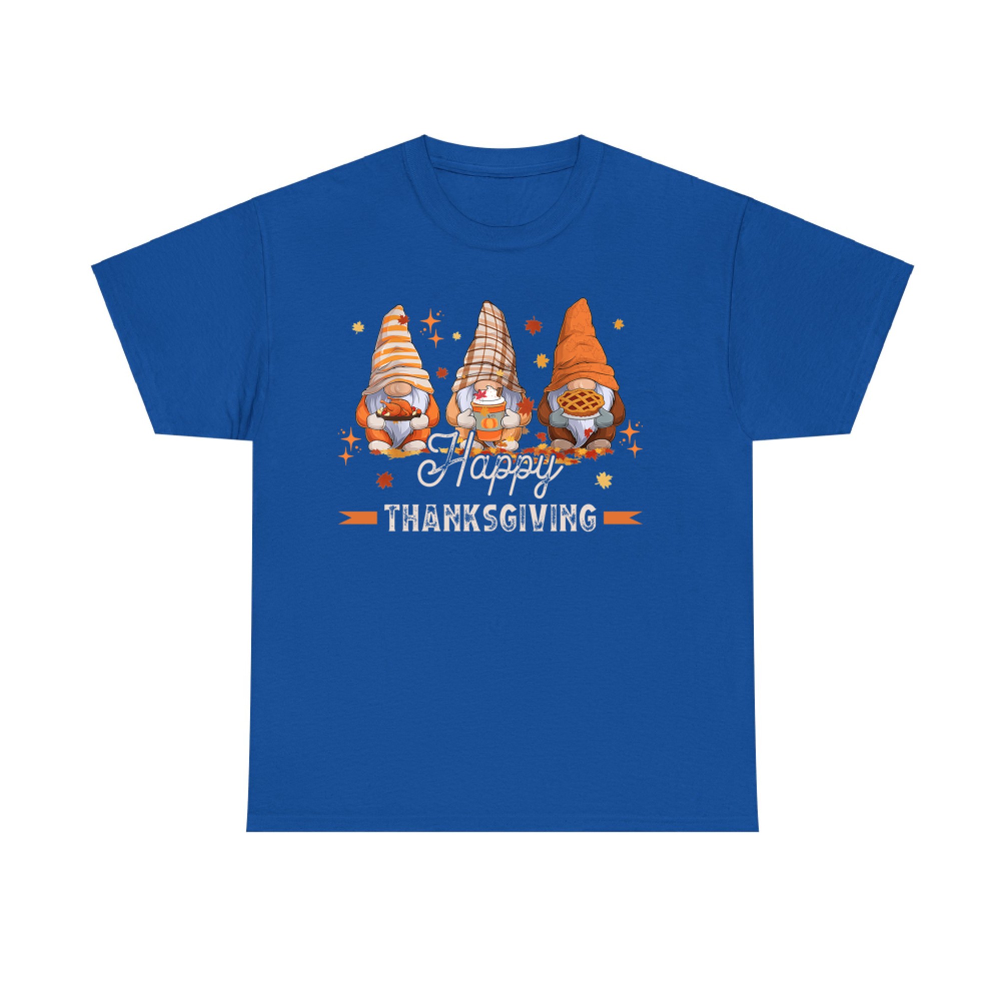 Thanksgiving Gnome Family Pumpkin Pie Autumn Fall T-Shirt
