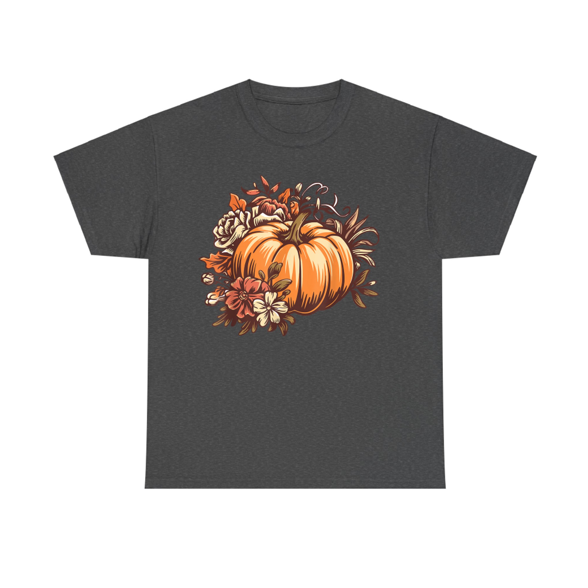 Vintage Pumpkin Fall Autumn Graphic Thanksgiving T-Shirt