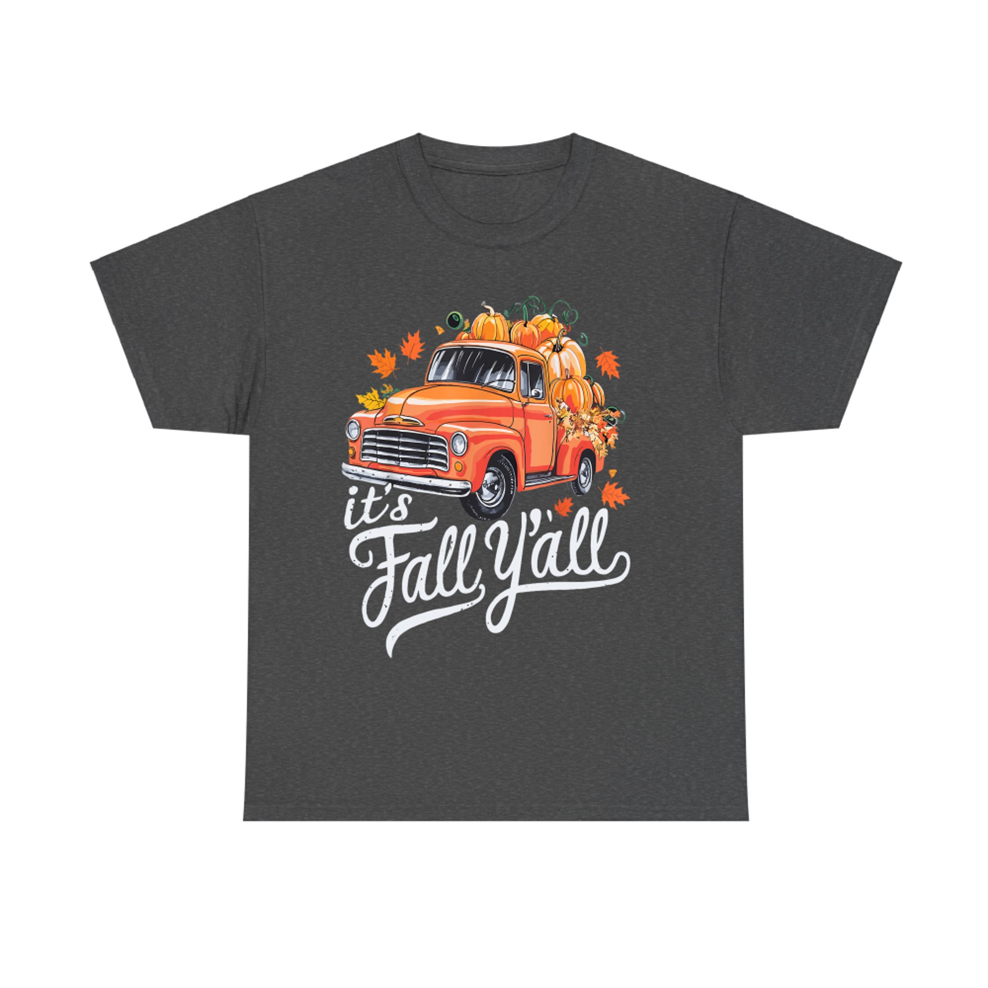 It’s Fall Y’all Pumpkin Truck Cute Autumn Harvest T-Shirt