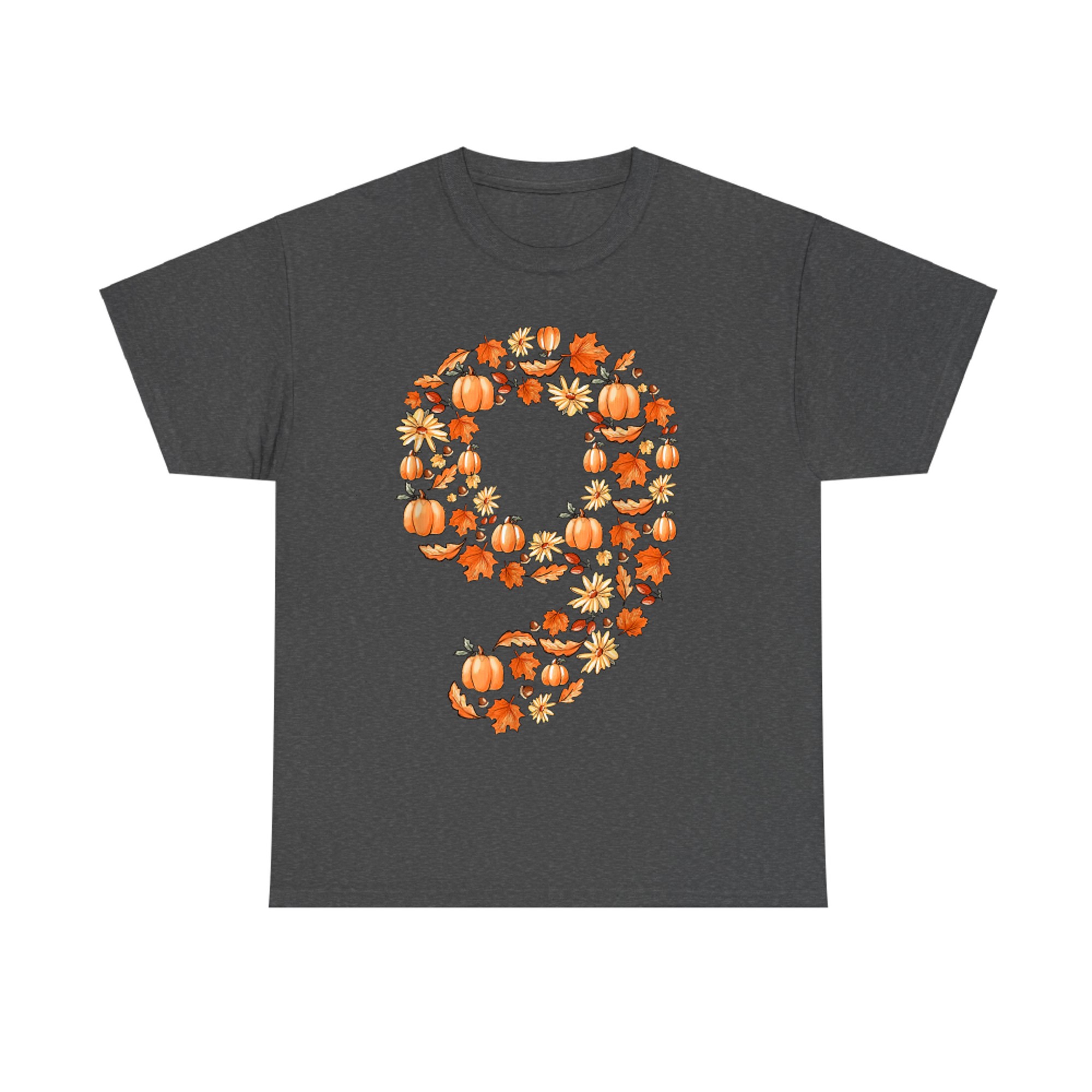 It's My 9th Birthday Pumpkin Fall Leaves Autumn Years Old T-Shirt