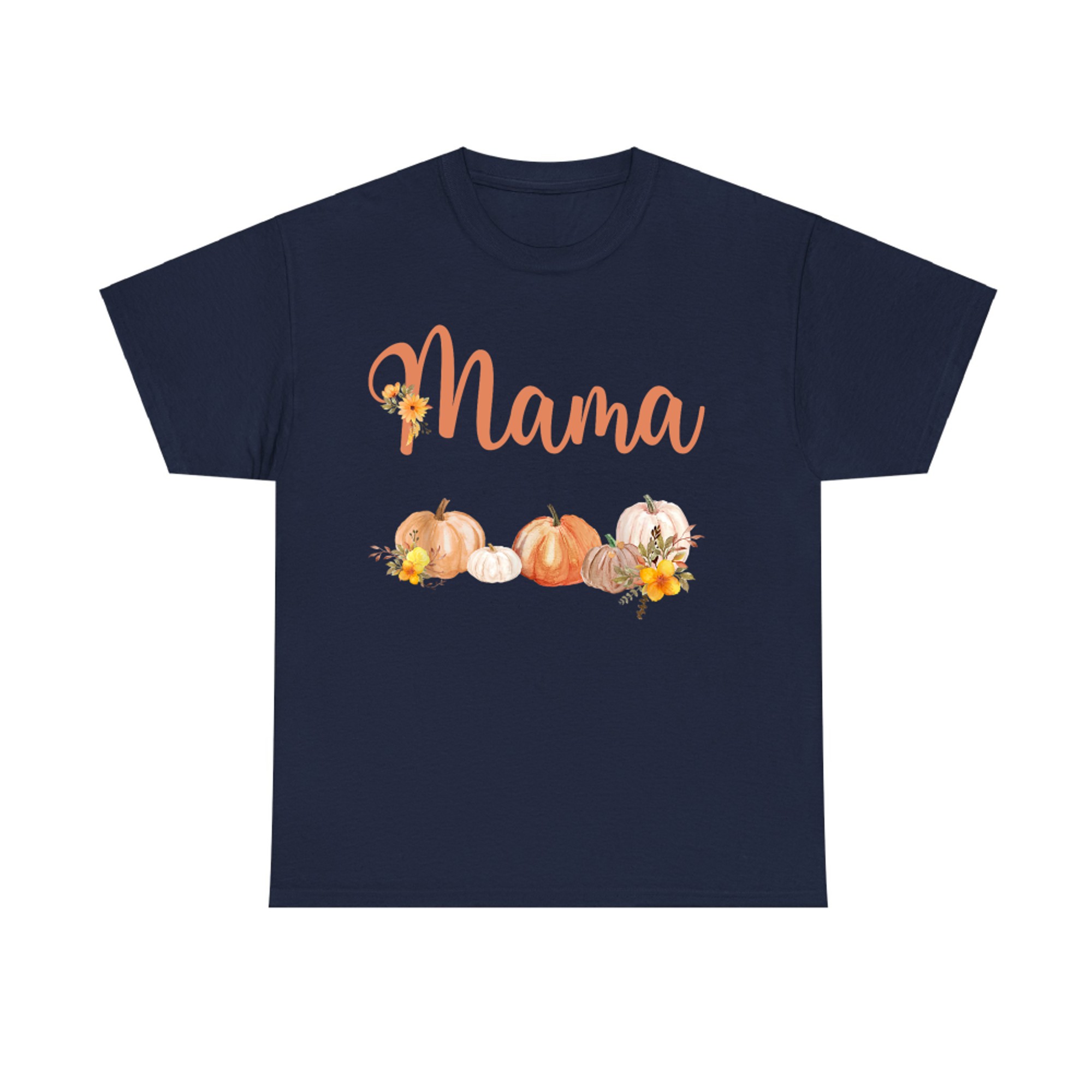 Mama of Little Pumpkin First Birthday Autumn T-Shirt