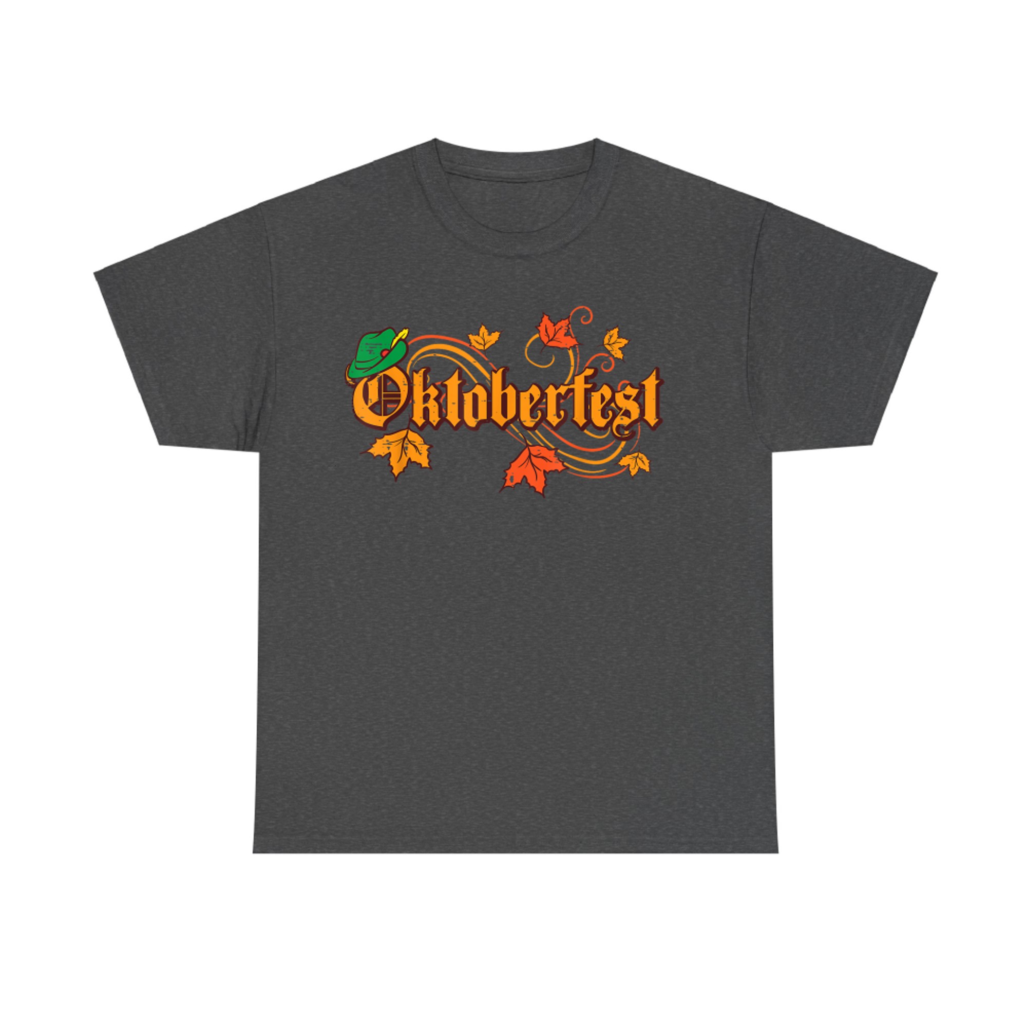 Oktoberfest Maple Leaves Vintage Fall Autumn T-Shirt