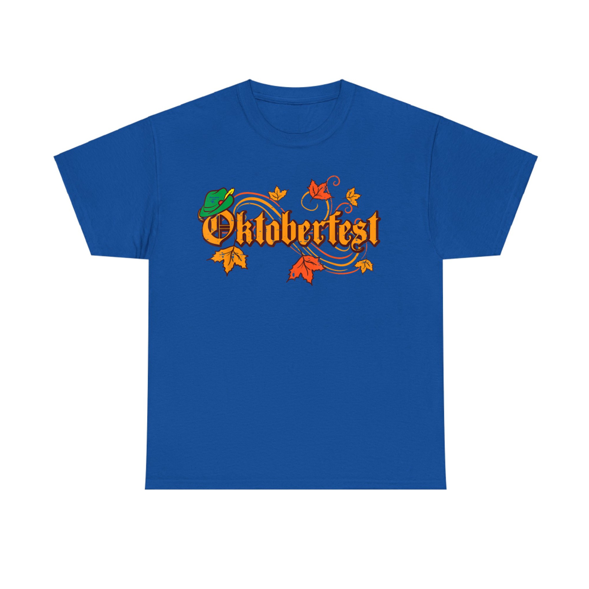 Oktoberfest Maple Leaves Vintage Fall Autumn T-Shirt