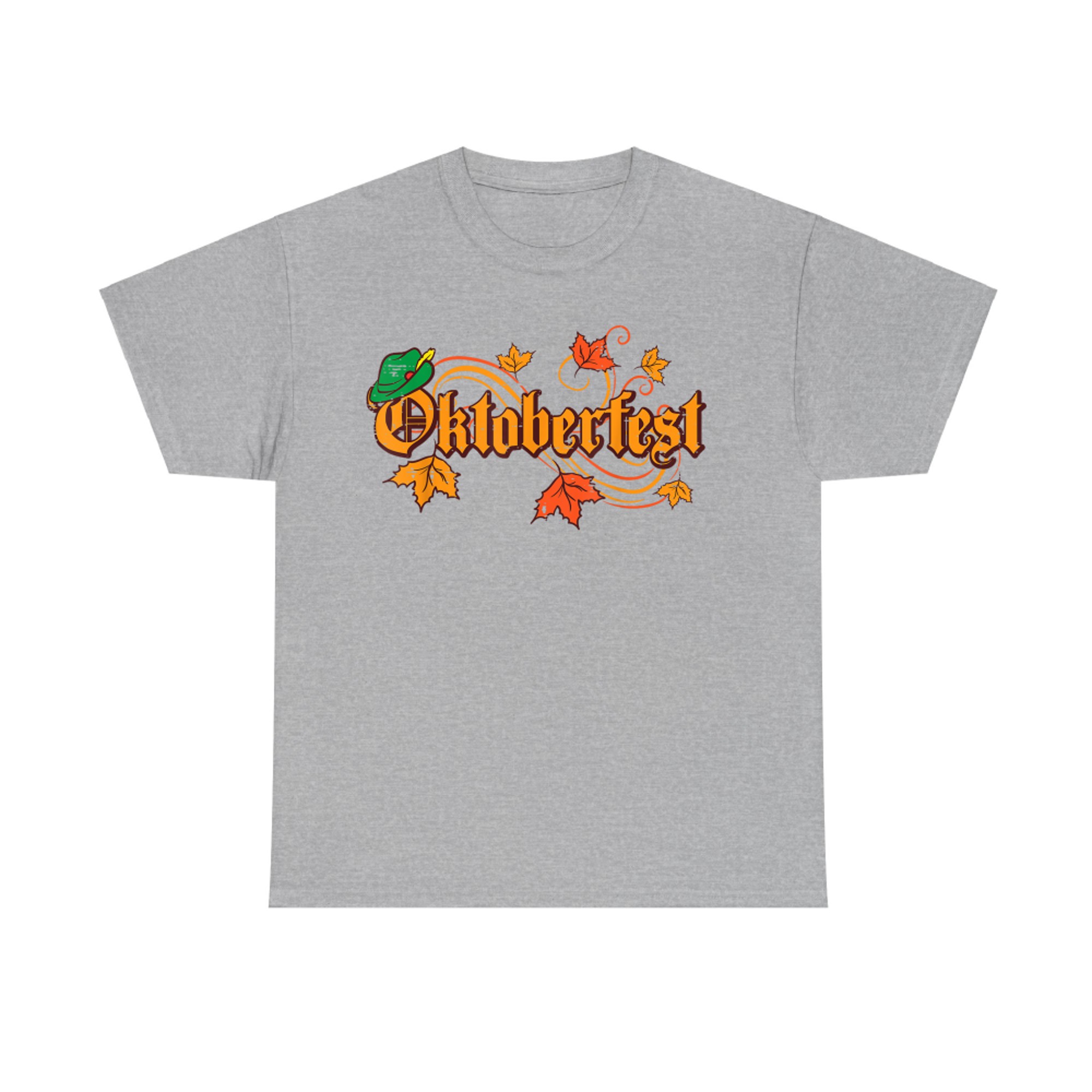 Oktoberfest Maple Leaves Vintage Fall Autumn T-Shirt
