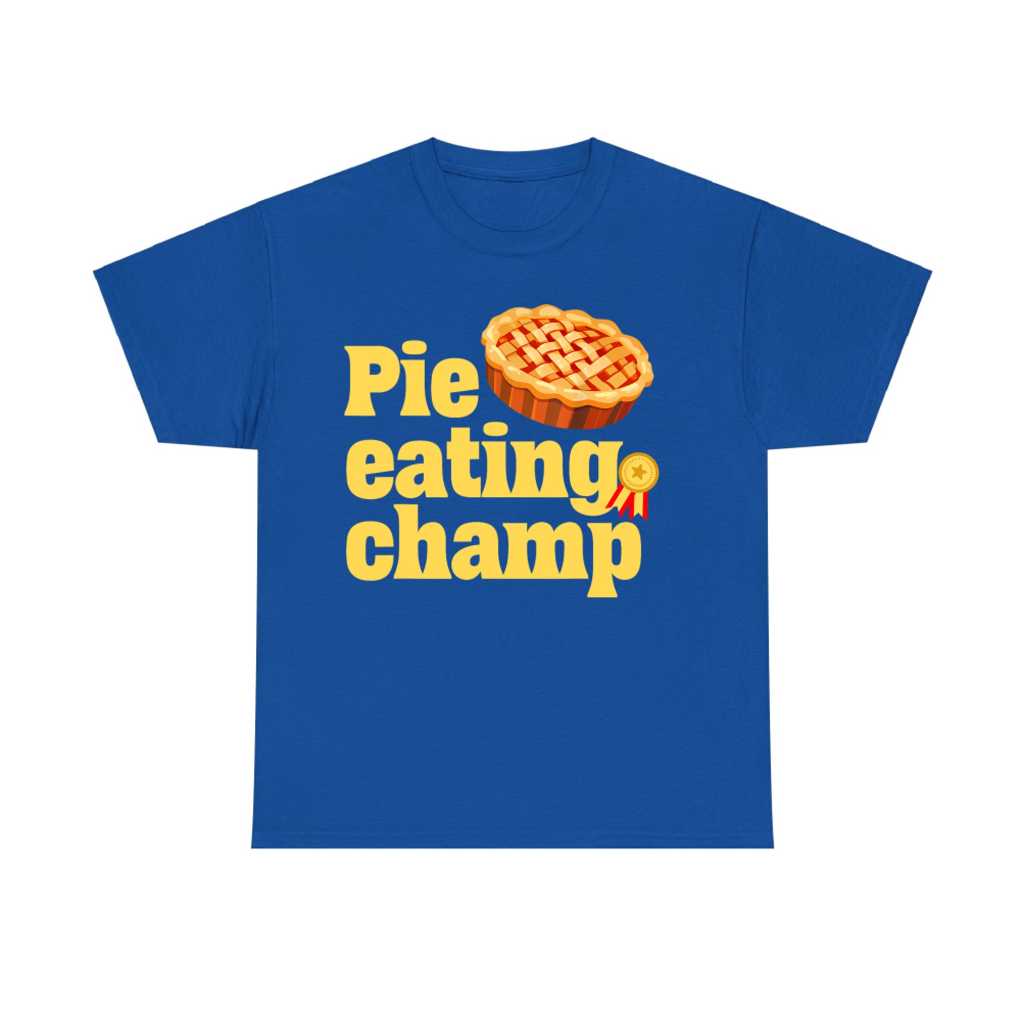 Pie Eating Champ Thanksgiving Pumpkin Pie Champion Contest T-Shirt