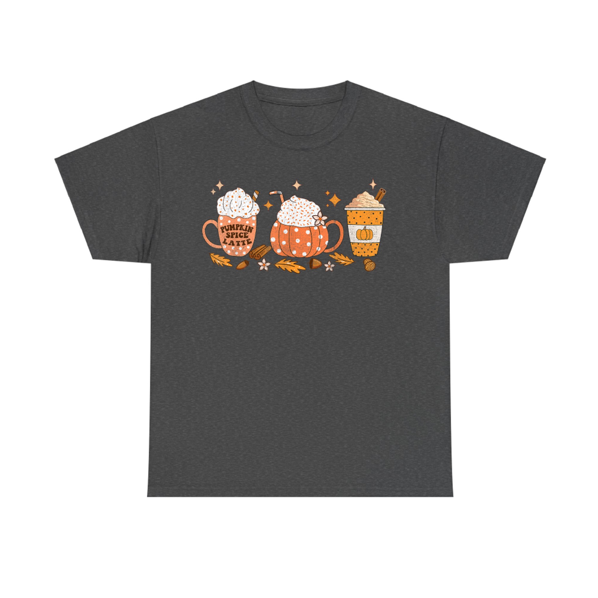 Pumpkin Spice Latte Fall Vibes Autumn Pumpkin Spice Coffee T-Shirt