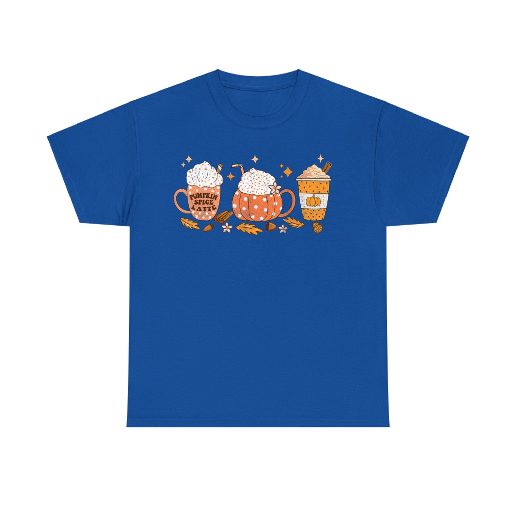 Pumpkin Spice Latte Fall Vibes Autumn Pumpkin Spice Coffee T-Shirt