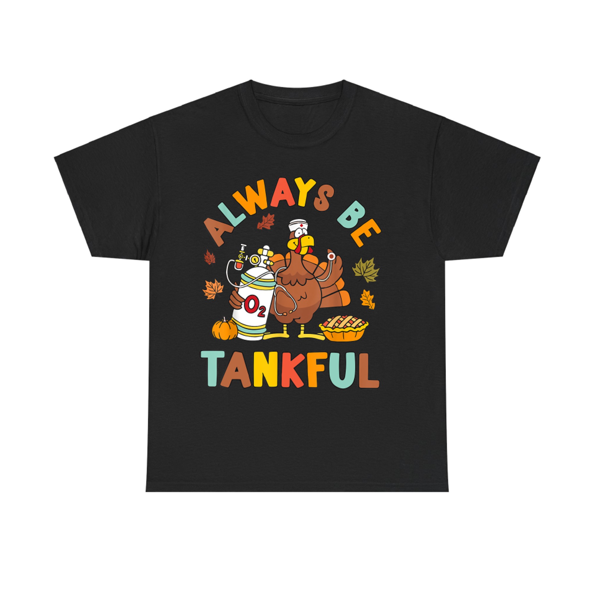 Respiratory Therapist Thanksgiving Nurse Autumn Fall Turkey T-Shirt