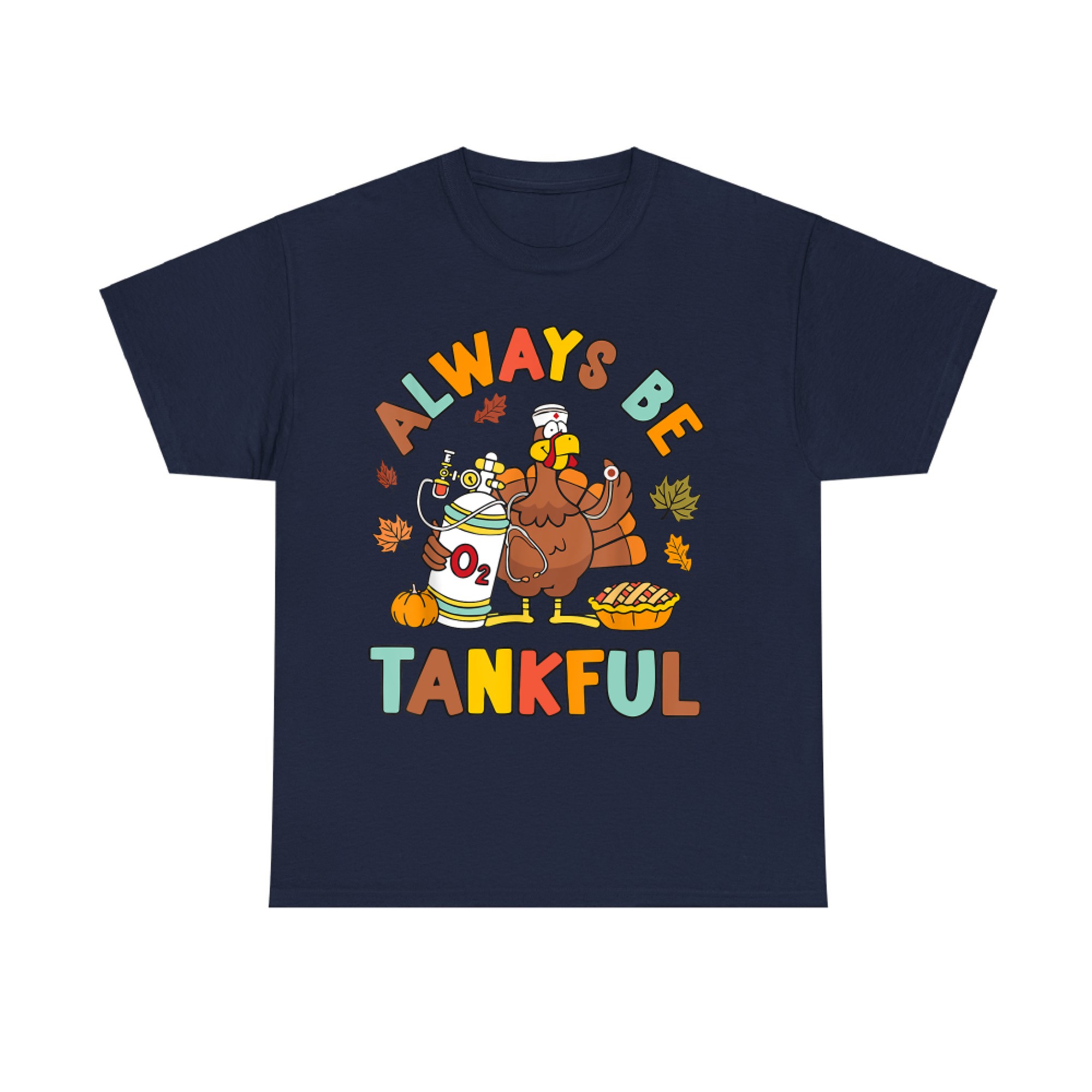 Respiratory Therapist Thanksgiving Nurse Autumn Fall Turkey T-Shirt