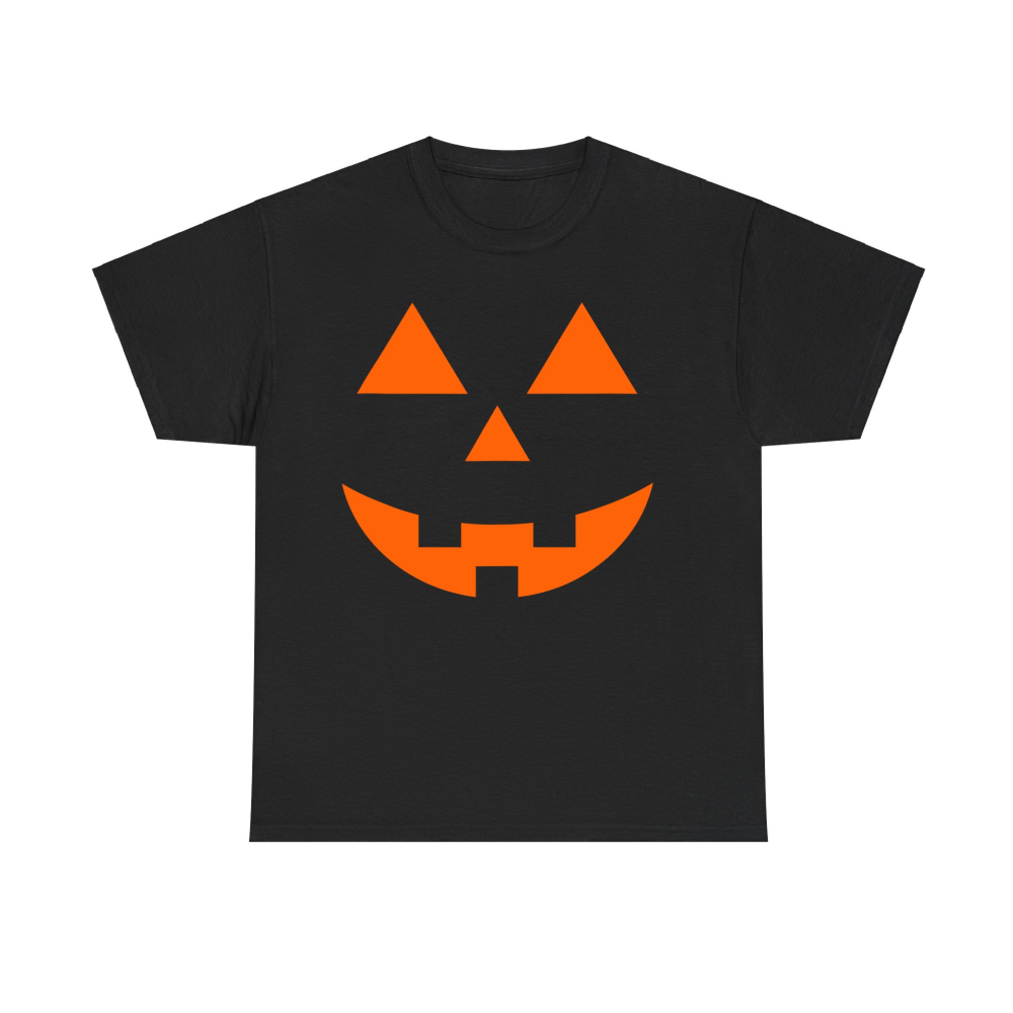 Classic Jack O Lantern Face Halloween Pumpkin Icon T-Shirt
