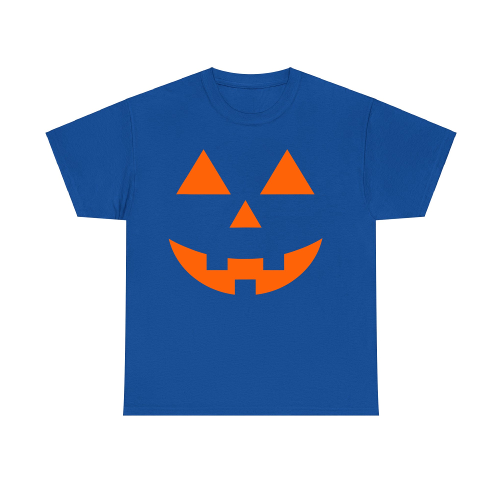 Classic Jack O Lantern Face Halloween Pumpkin Icon T-Shirt