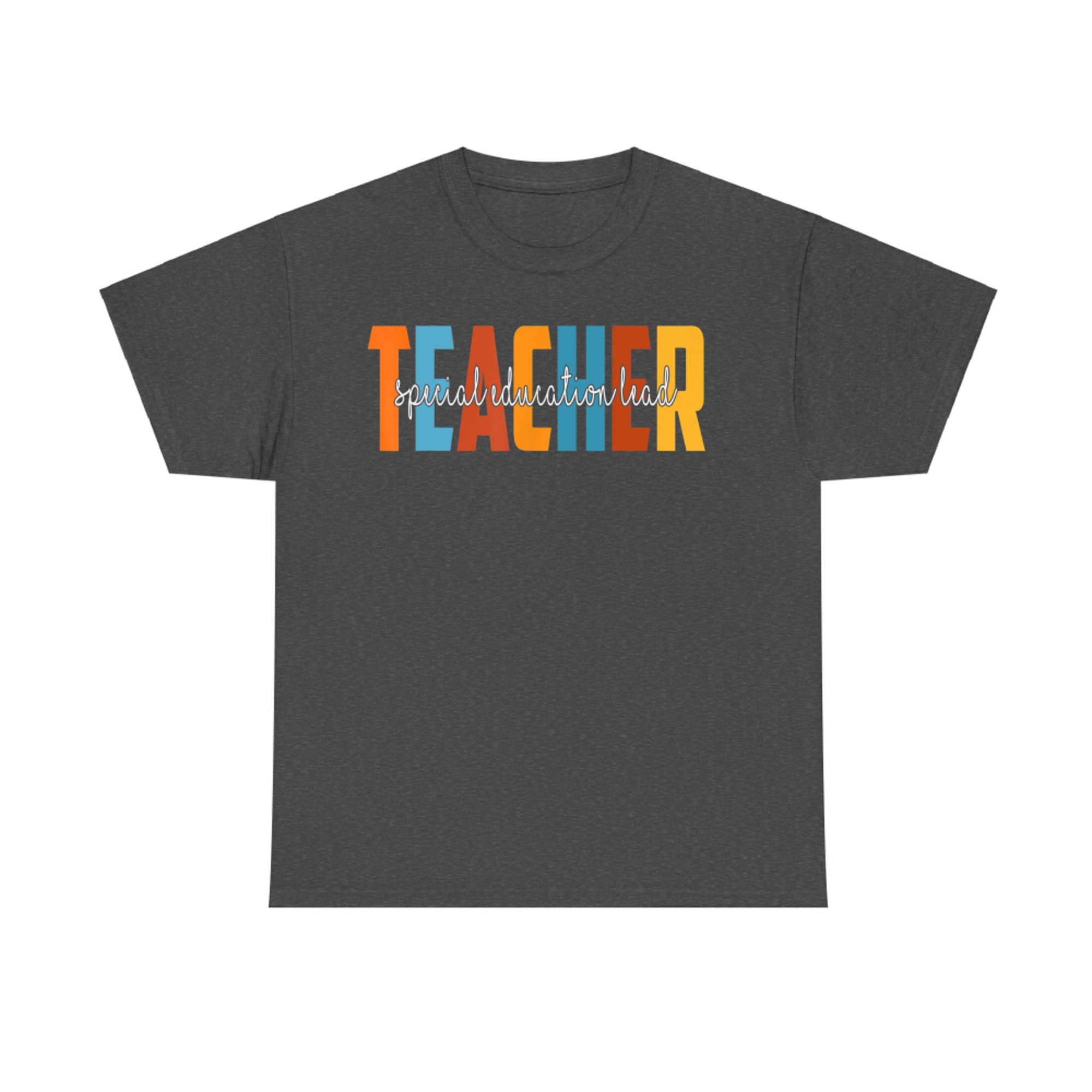 Special Education Lead Teacher Autumn Love Fall Thankful T-Shirt