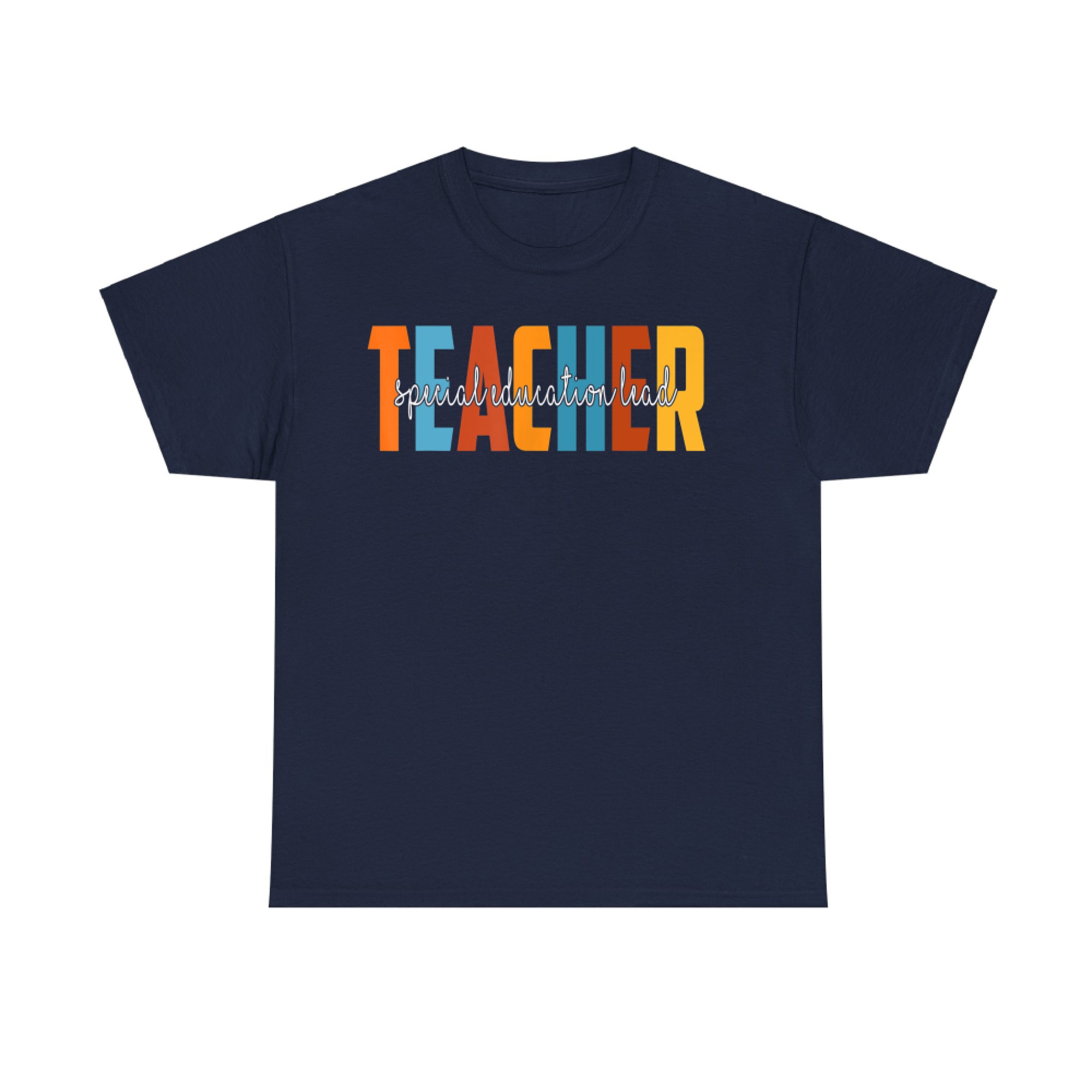 Special Education Lead Teacher Autumn Love Fall Thankful T-Shirt