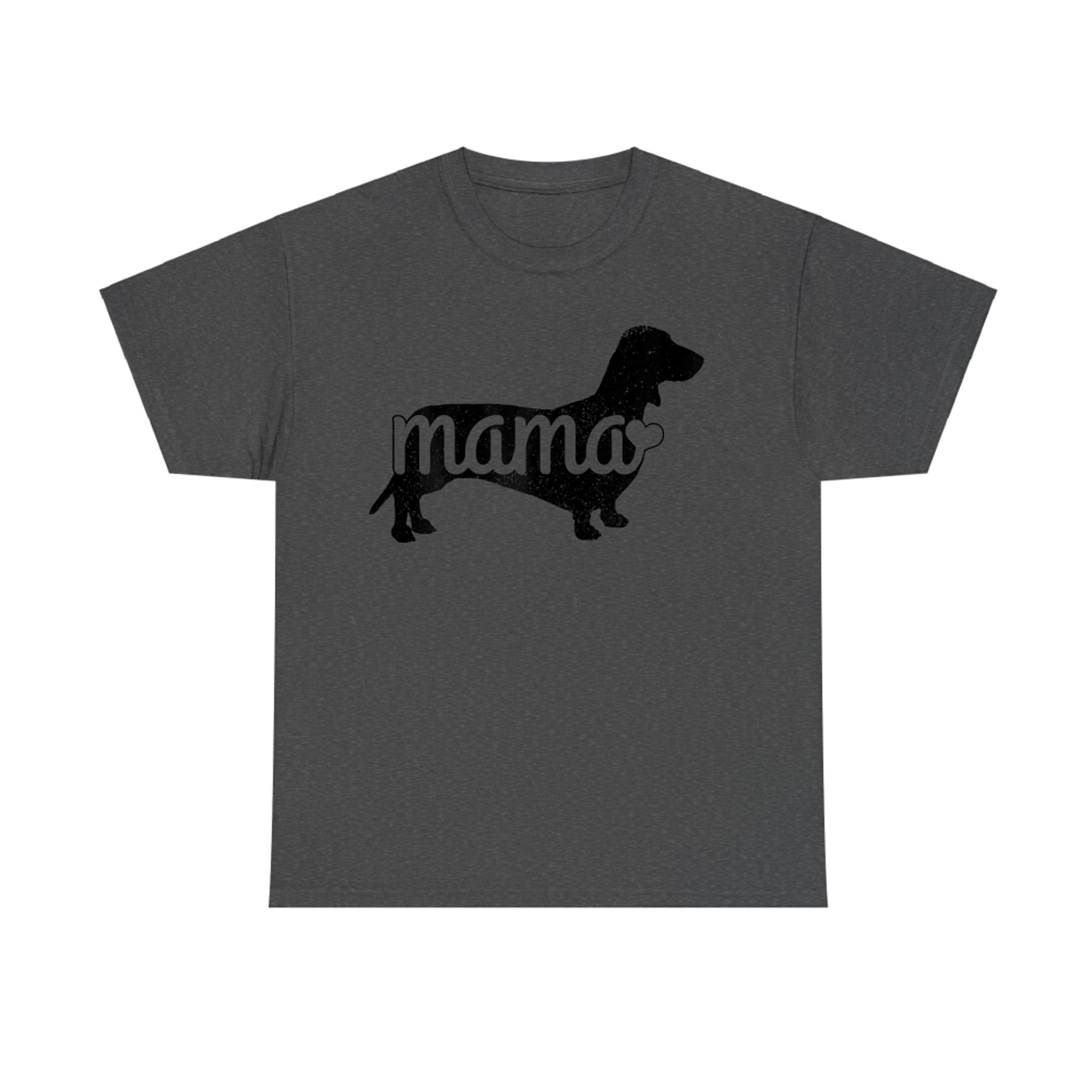 Dachshund Mama Wiener Dog Doxie Mom Funny Cute T-Shirt
