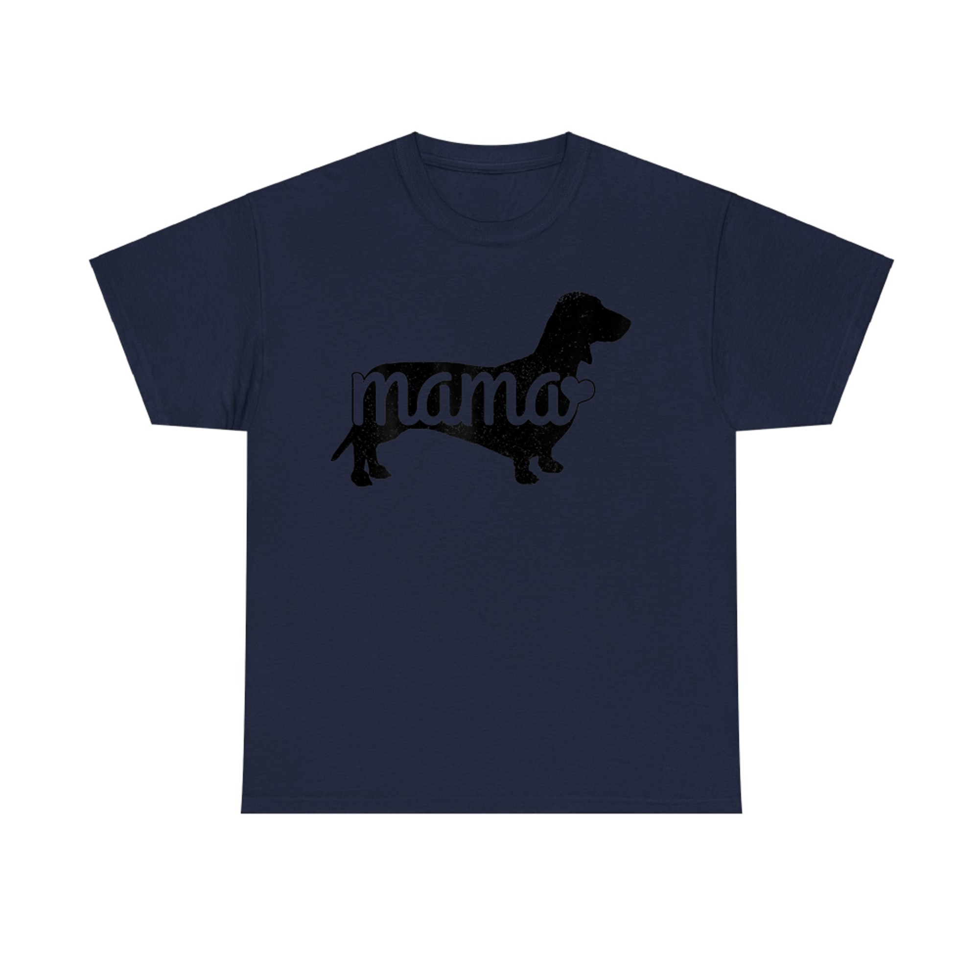 Dachshund Mama Wiener Dog Doxie Mom Funny Cute T-Shirt