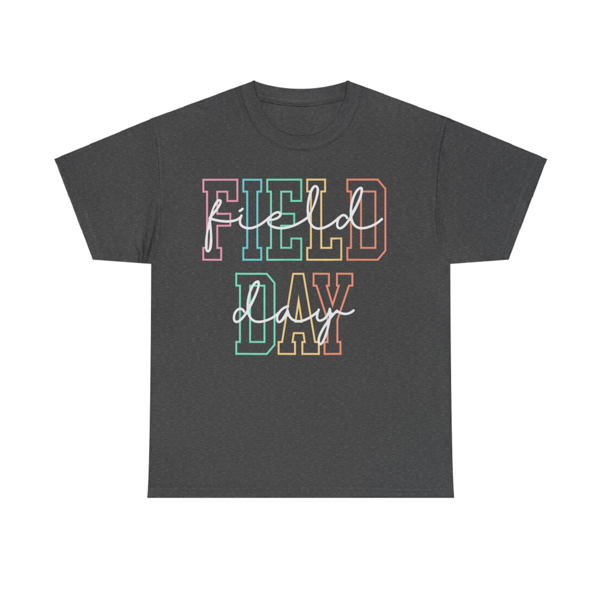 Field Day Cute Colorful School Teacher Life Summer T-Shirt
