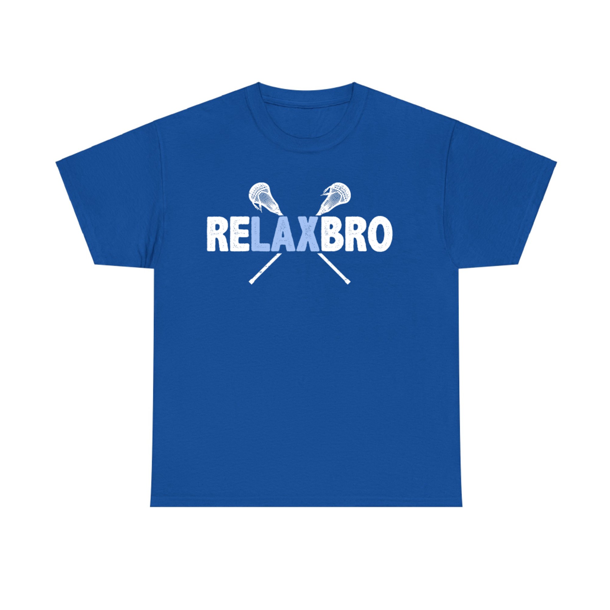 Relax Bro Lacrosse Player Lax Funny T-Shirt