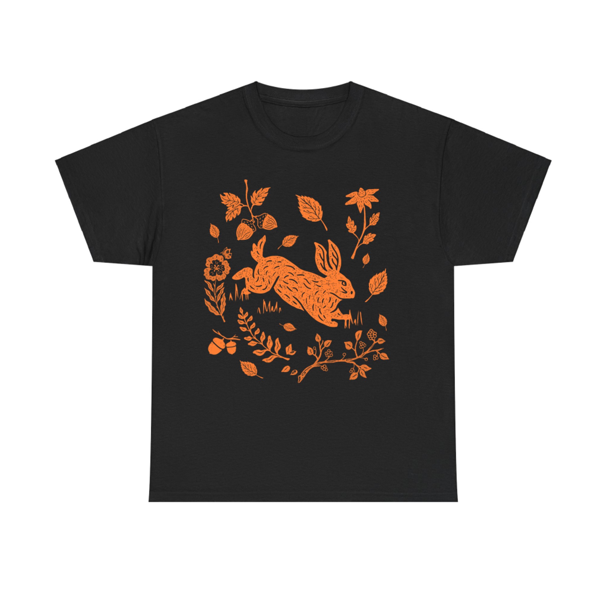 Wild Hare Rabbit Fall Aesthetic T-Shirt