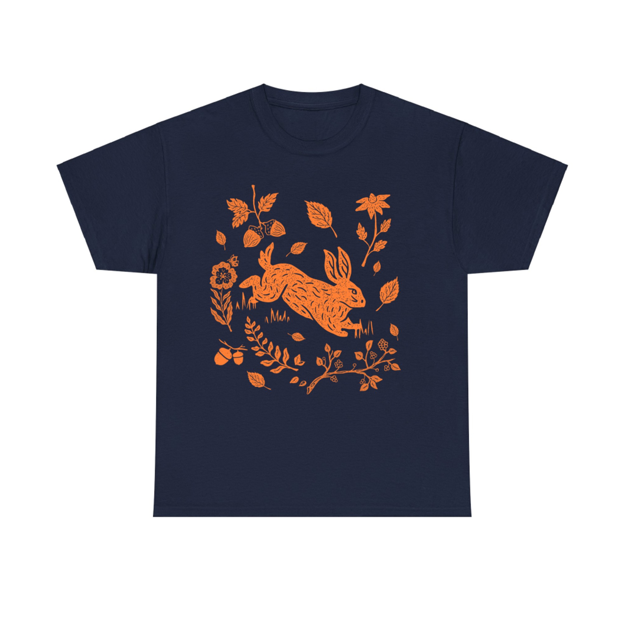 Wild Hare Rabbit Fall Aesthetic T-Shirt