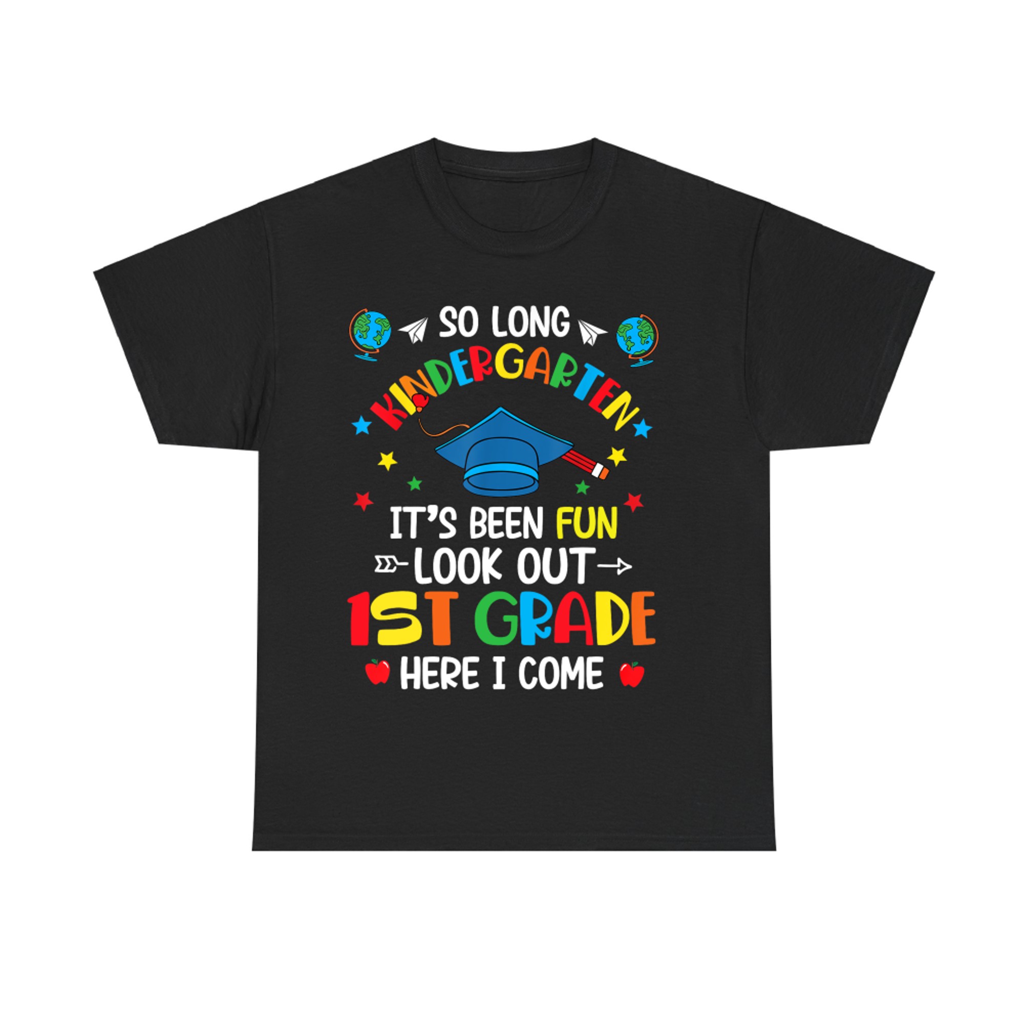 Kindergarten Graduation Goodbye Hello First Grade T-Shirt