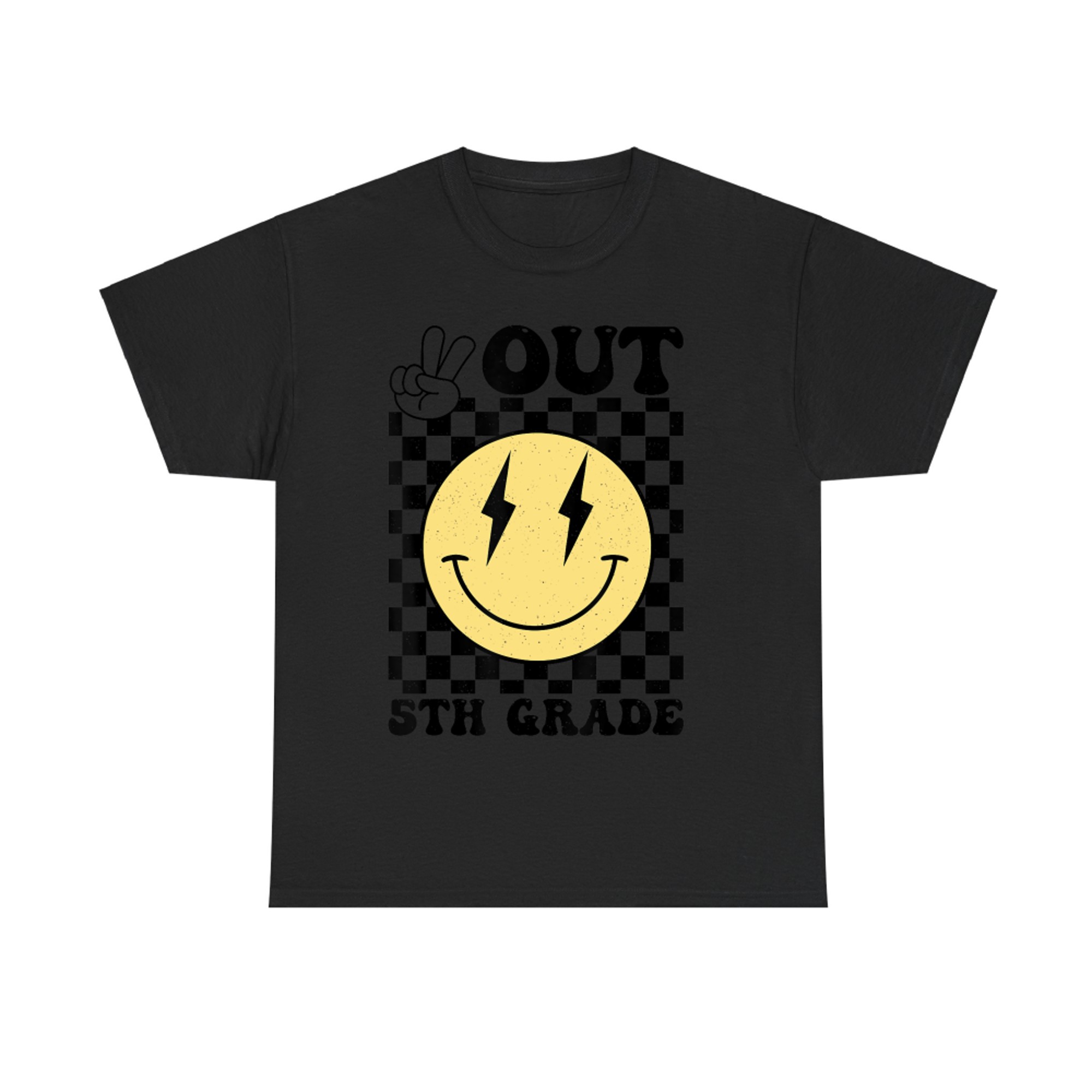 Peace Out 5th Grade Last day Of School 5th Grade Graduation T-Shirt