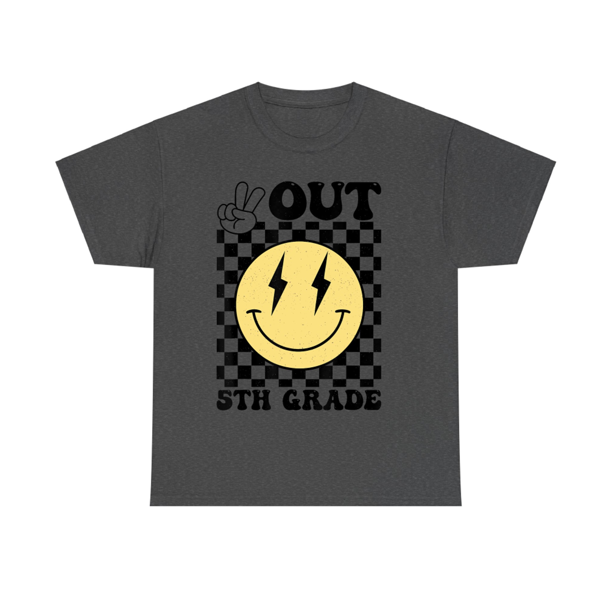 Peace Out 5th Grade Last day Of School 5th Grade Graduation T-Shirt