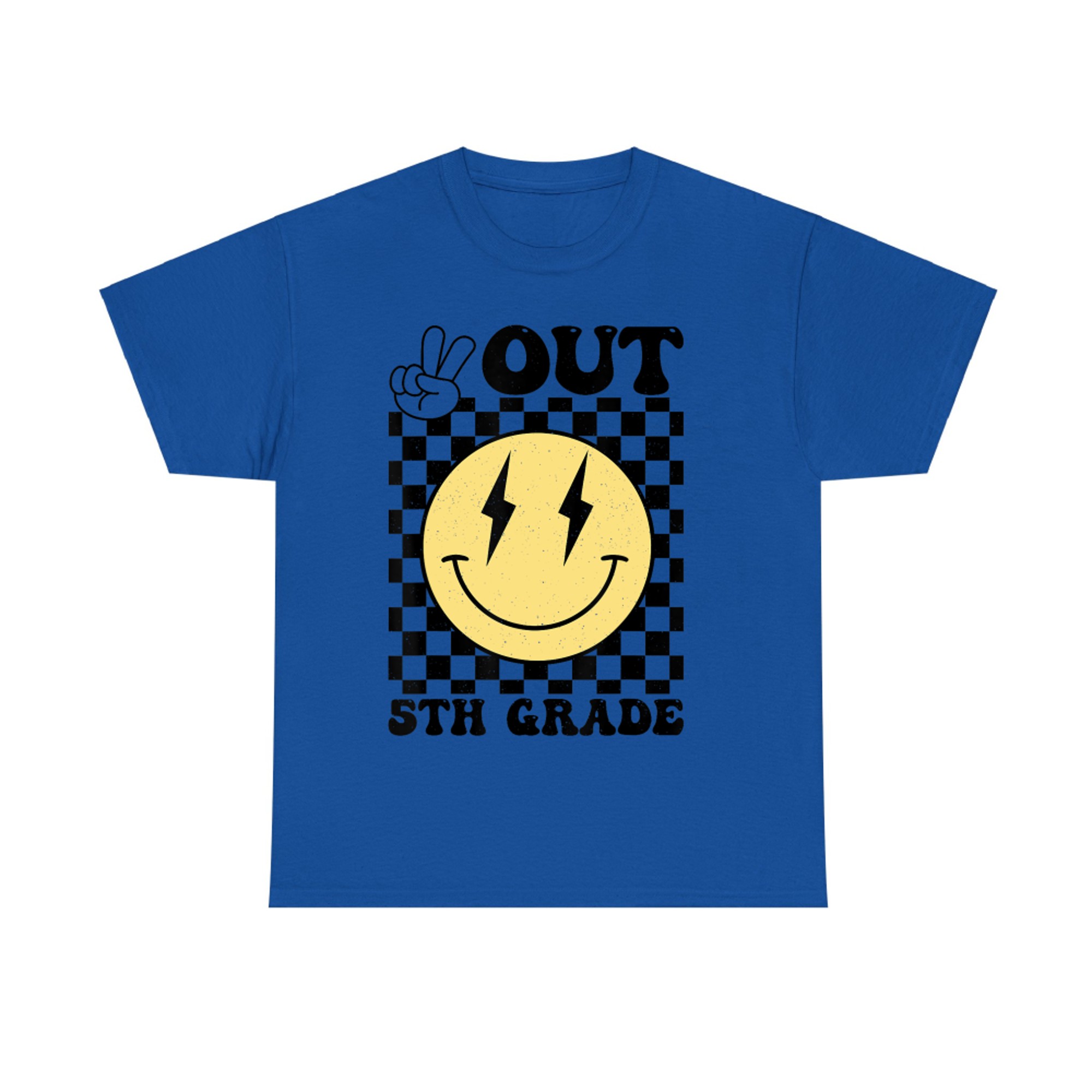 Peace Out 5th Grade Last day Of School 5th Grade Graduation T-Shirt